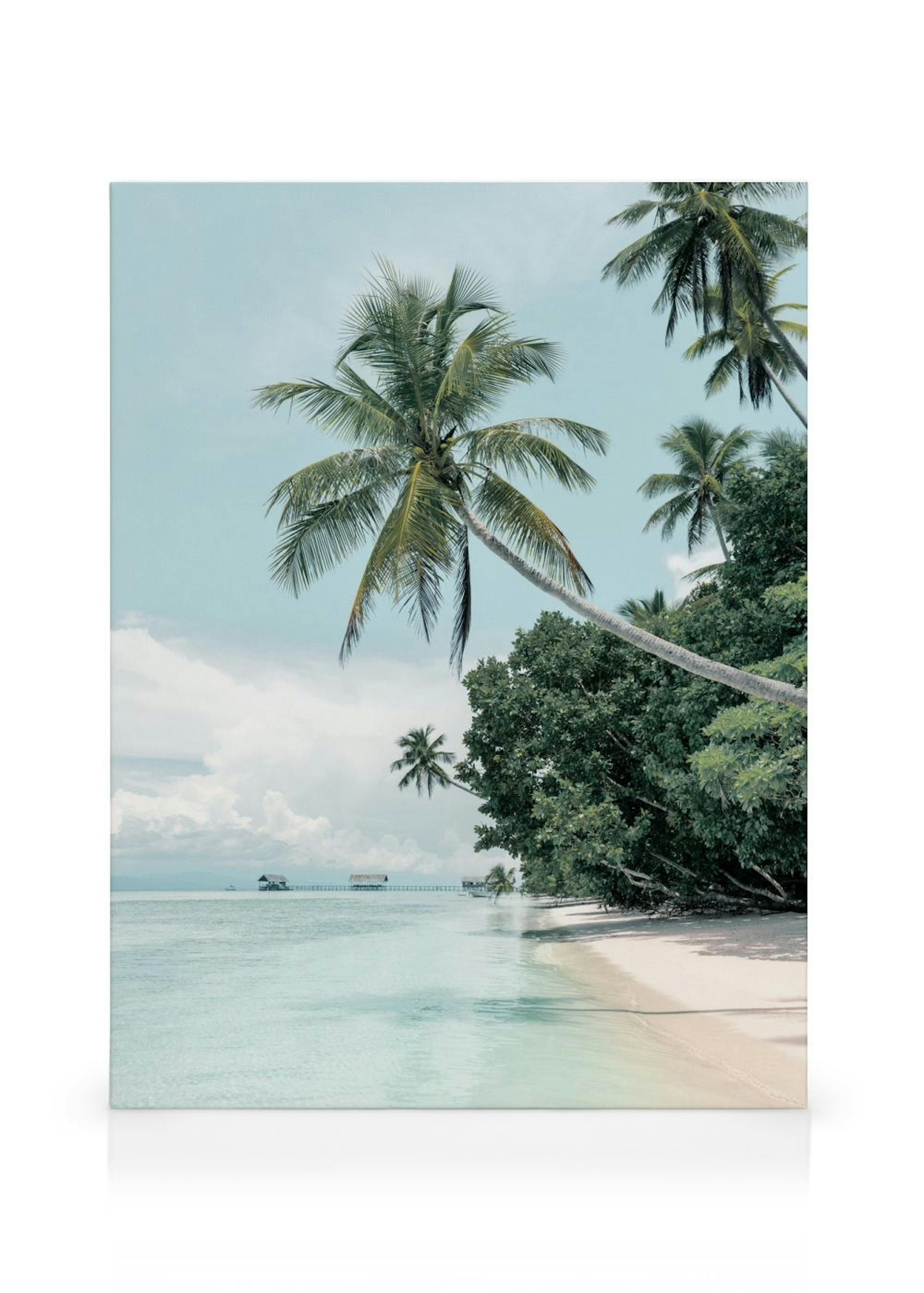 Tropical Sand Beach Leinwand