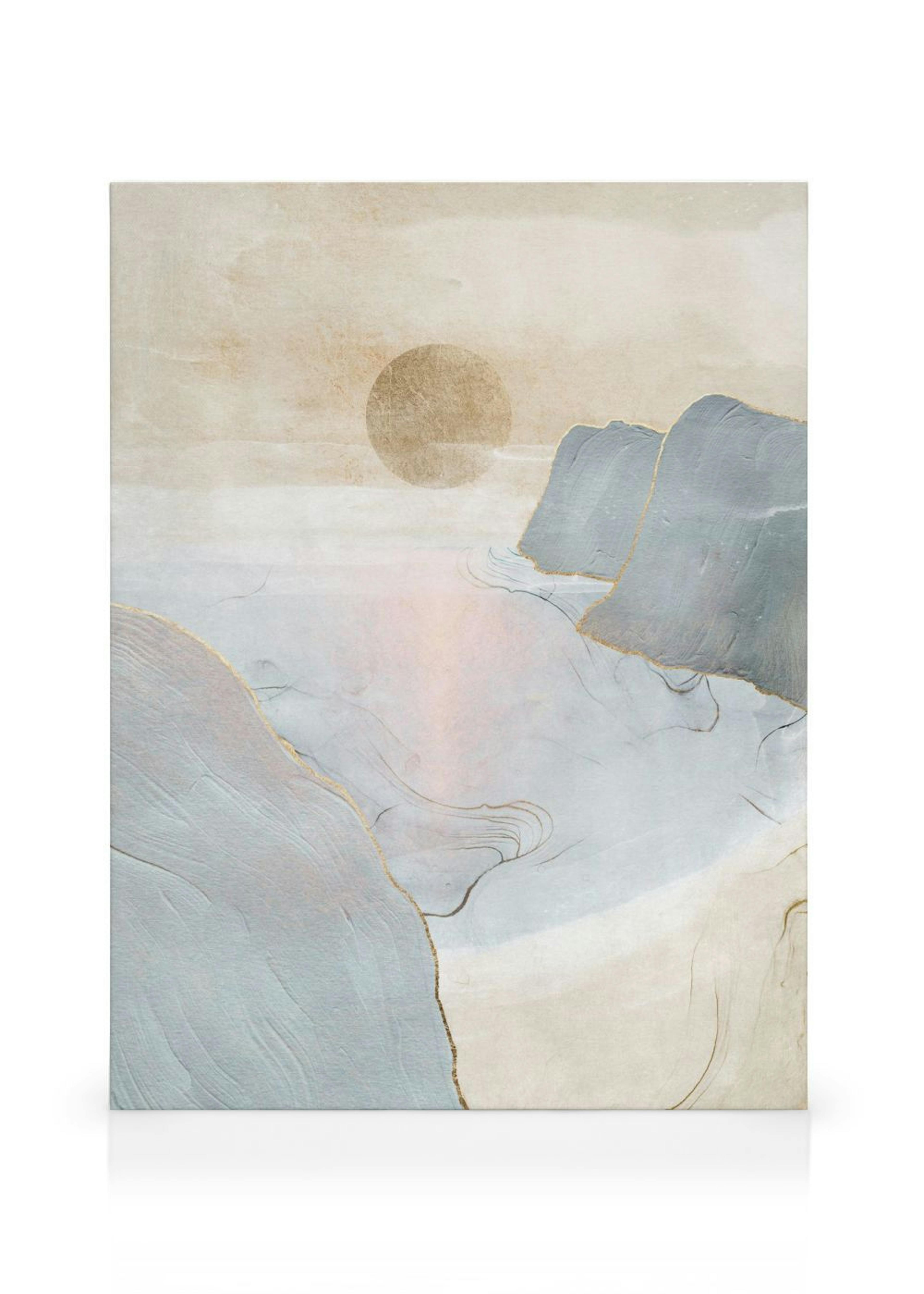 Golden Touch Sunset Canvas print