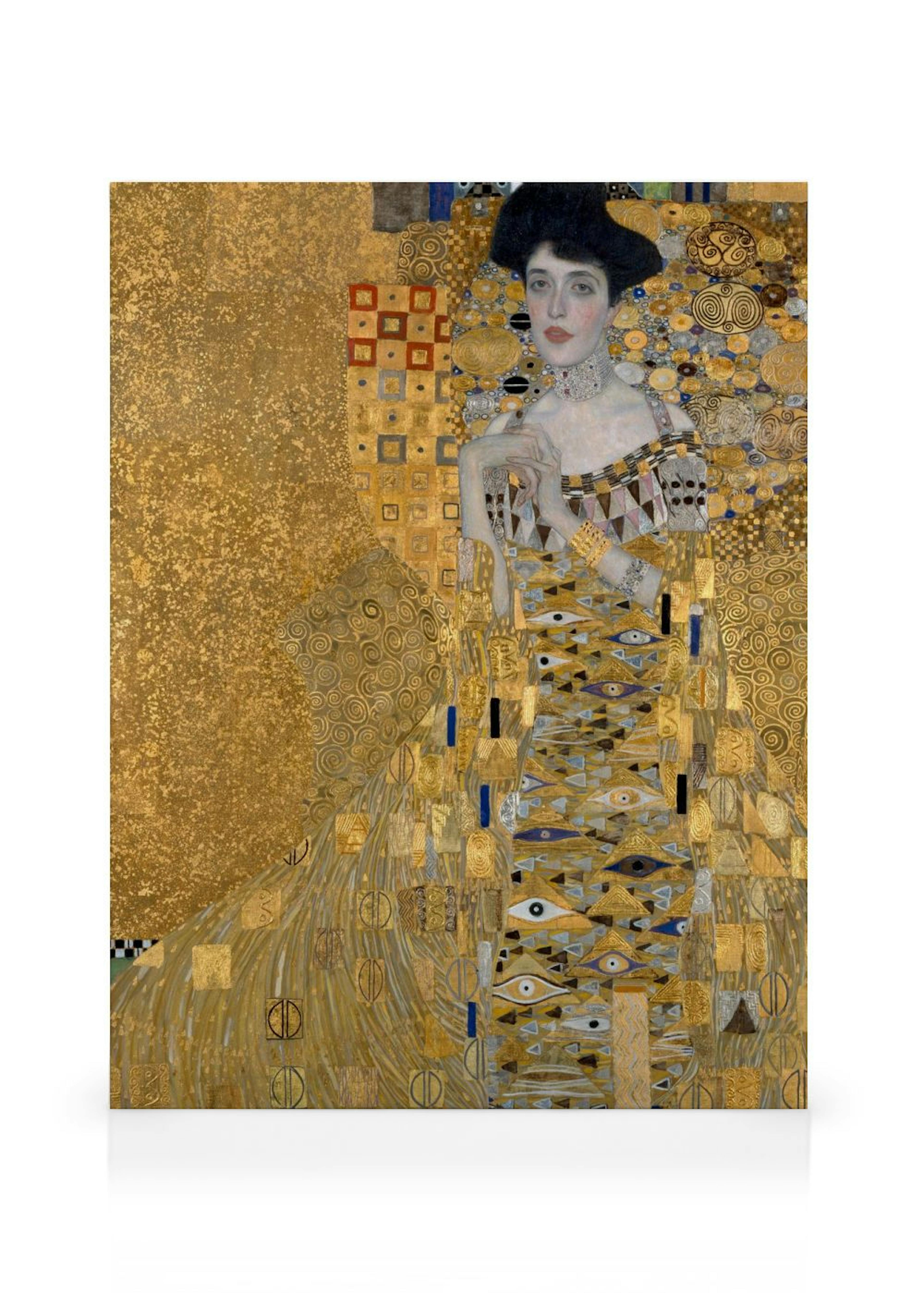 Gustav Klimt - Portrait of Adele Bloch-Bauer I Leinwandbild
