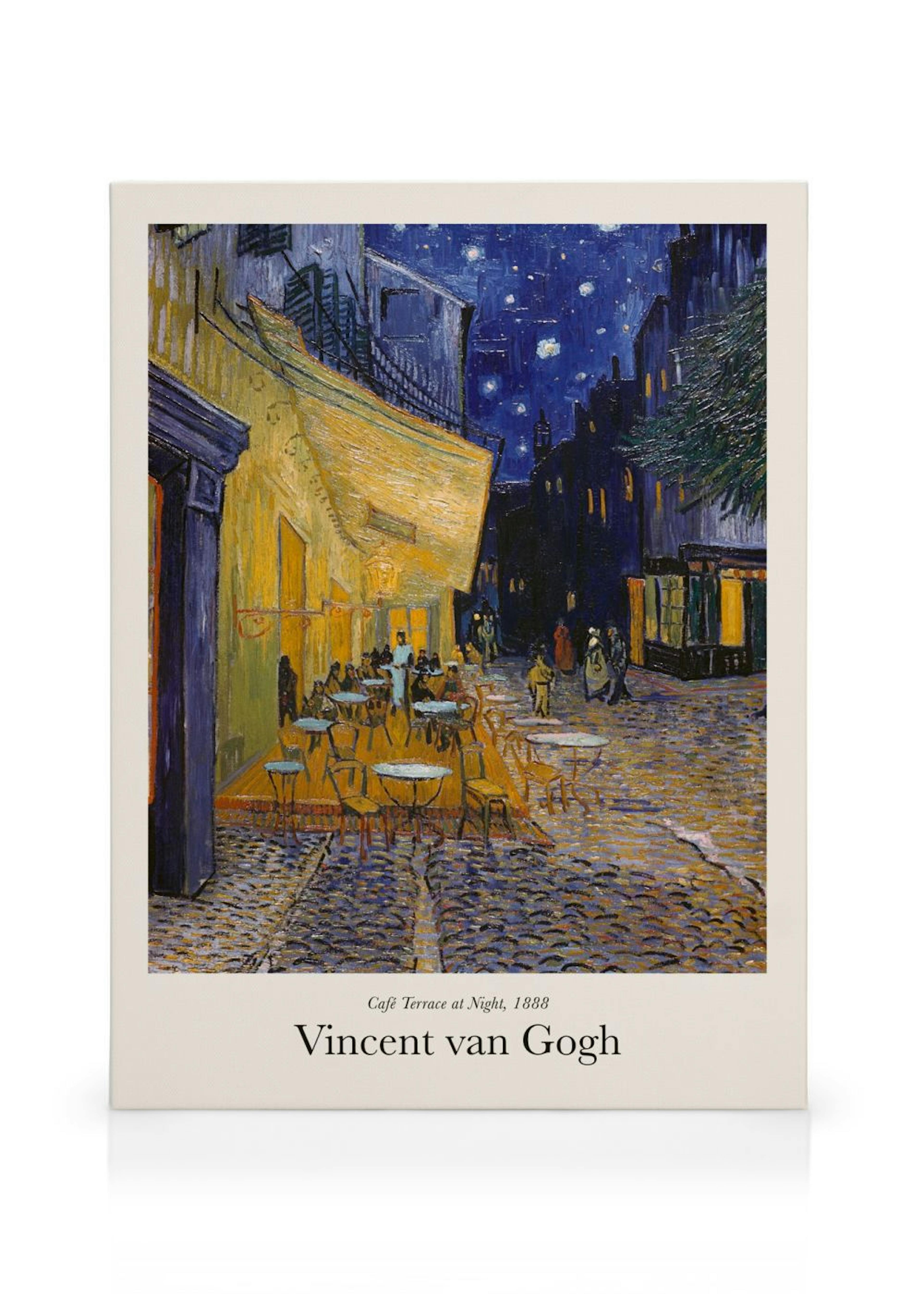 Van Gogh - Café Terrace at Night Toile