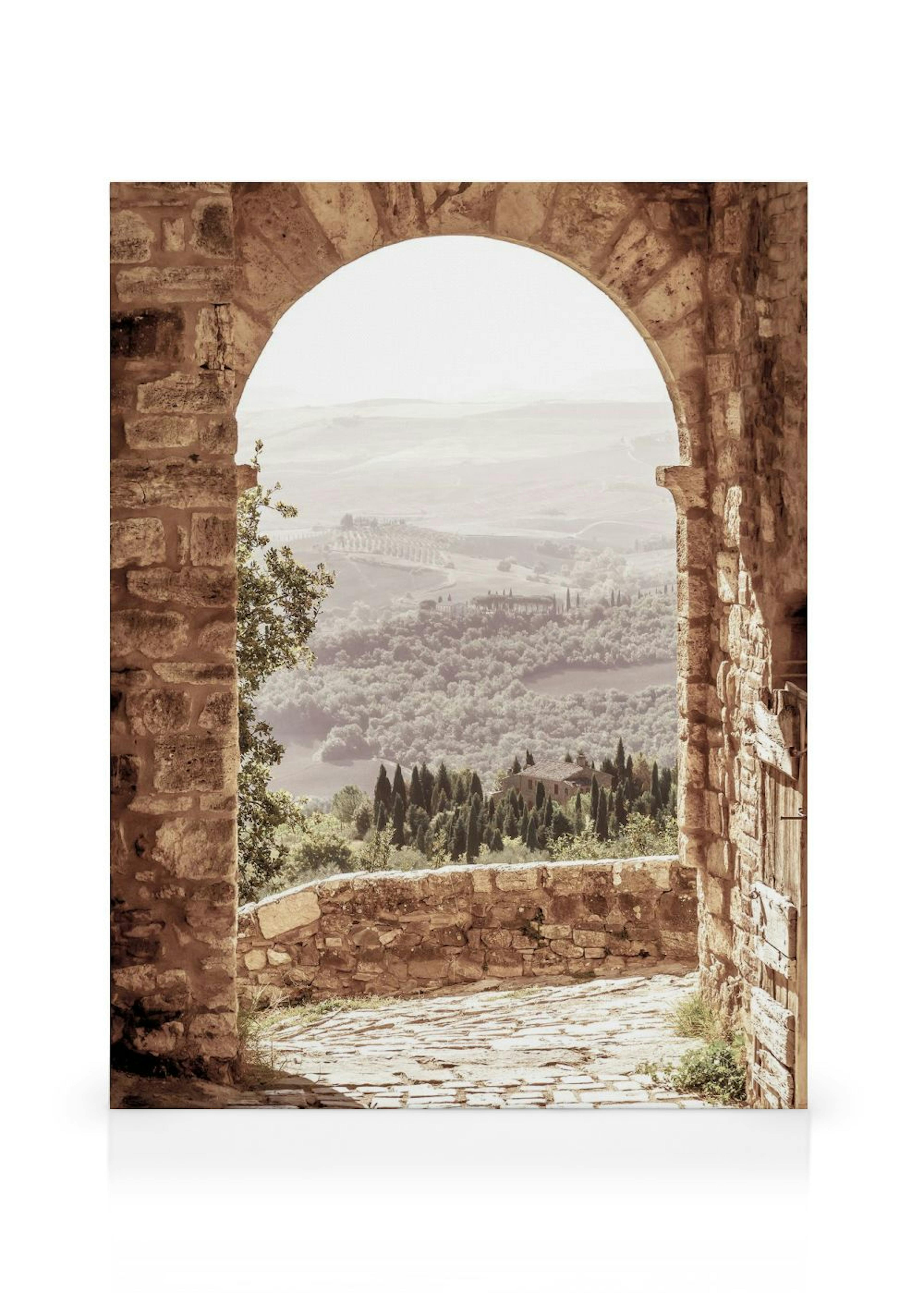 Tuscan Arch Obraz na płótnie