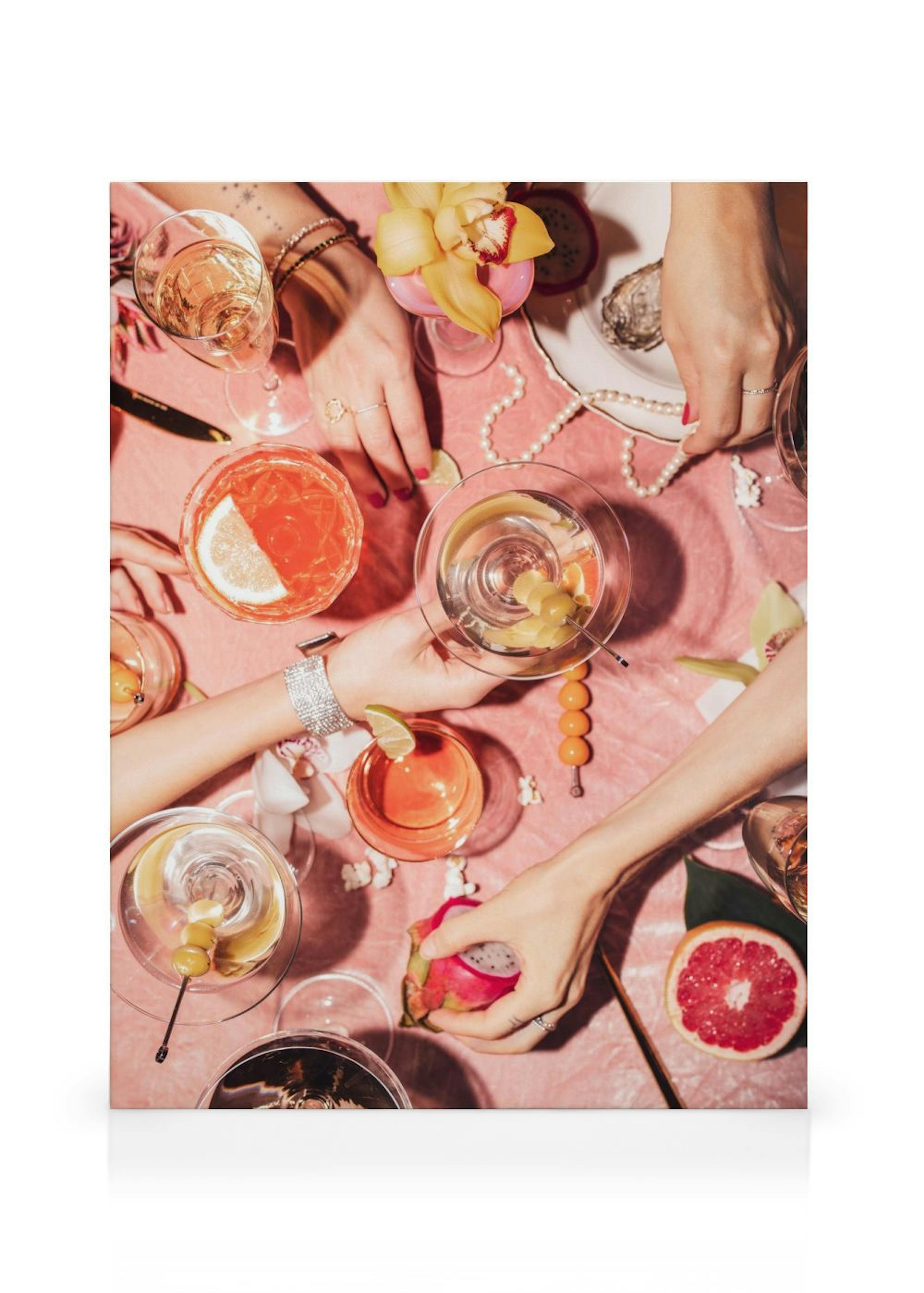 Girls Night Out Lærred