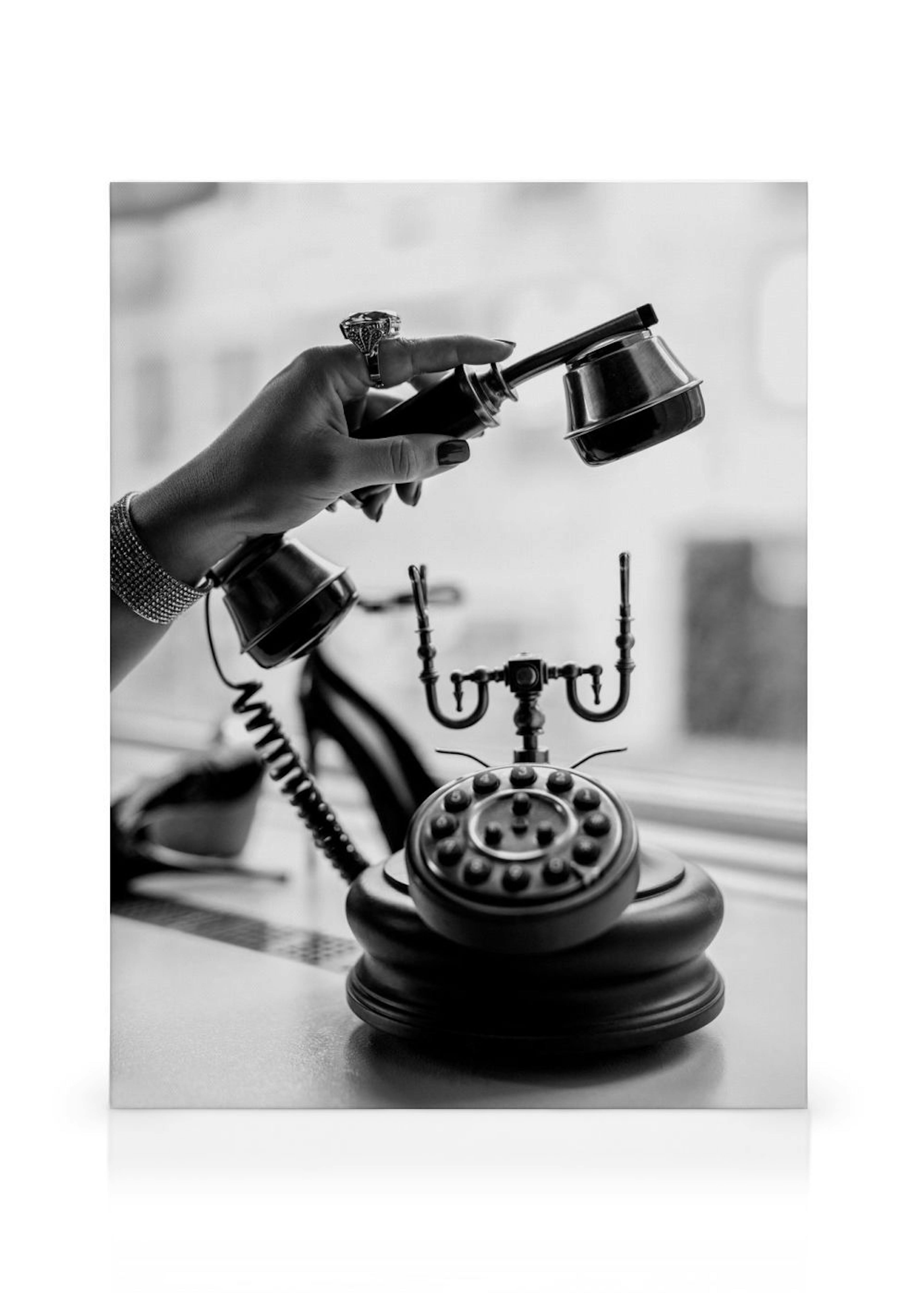 Vintage Call Tableau sur toile