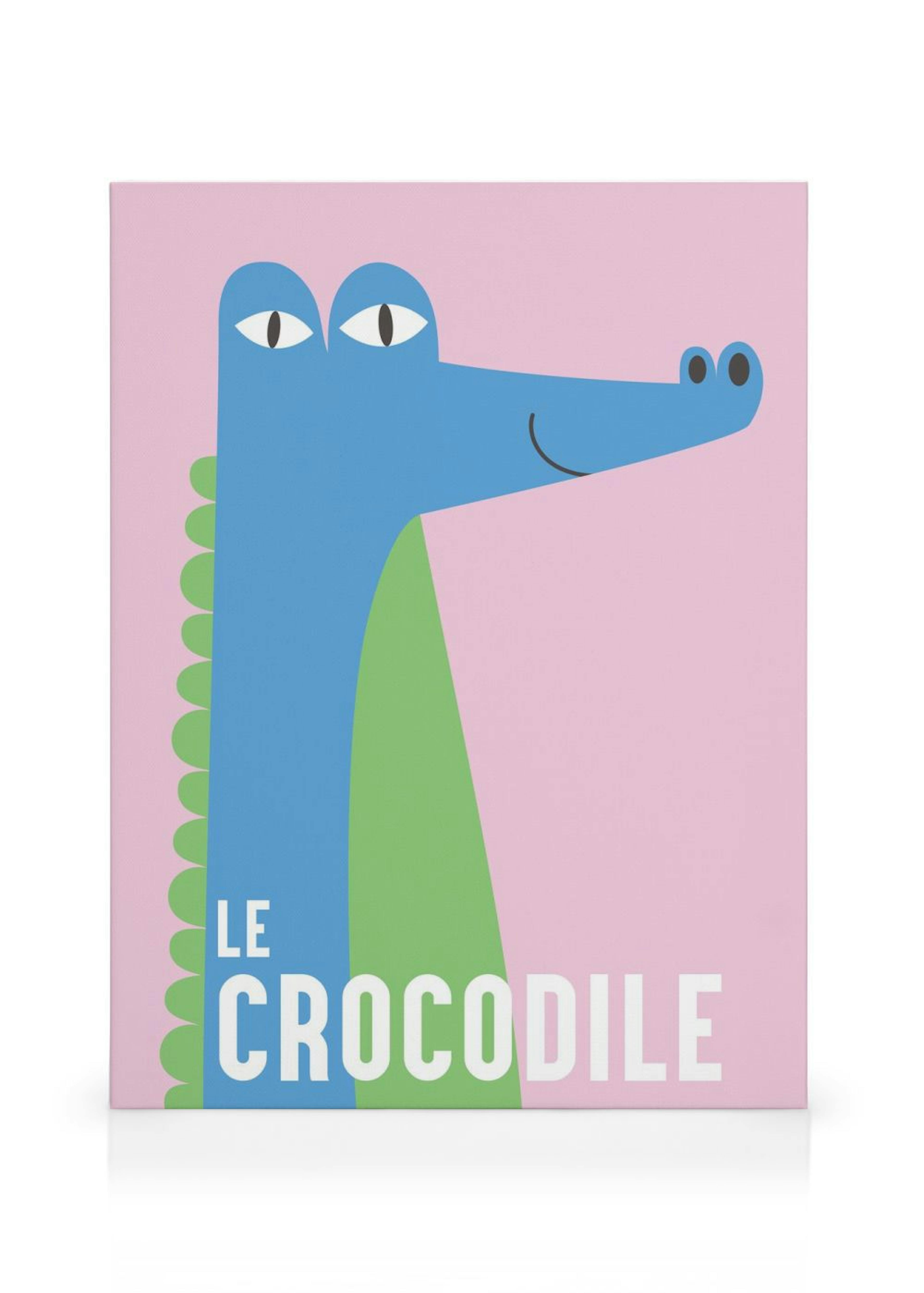 Le Crocodile Canvas