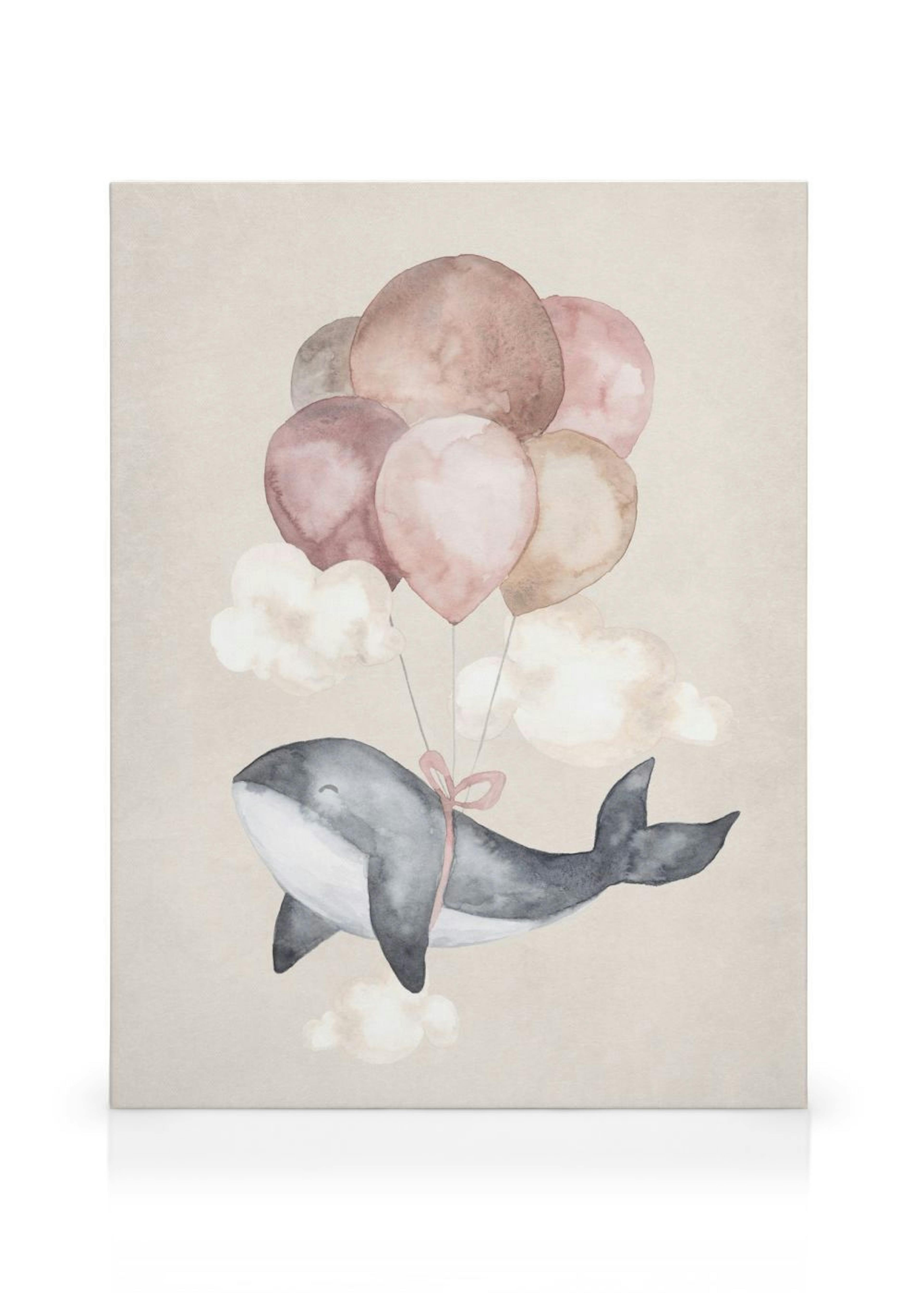 Dreaming Whale Lienzo