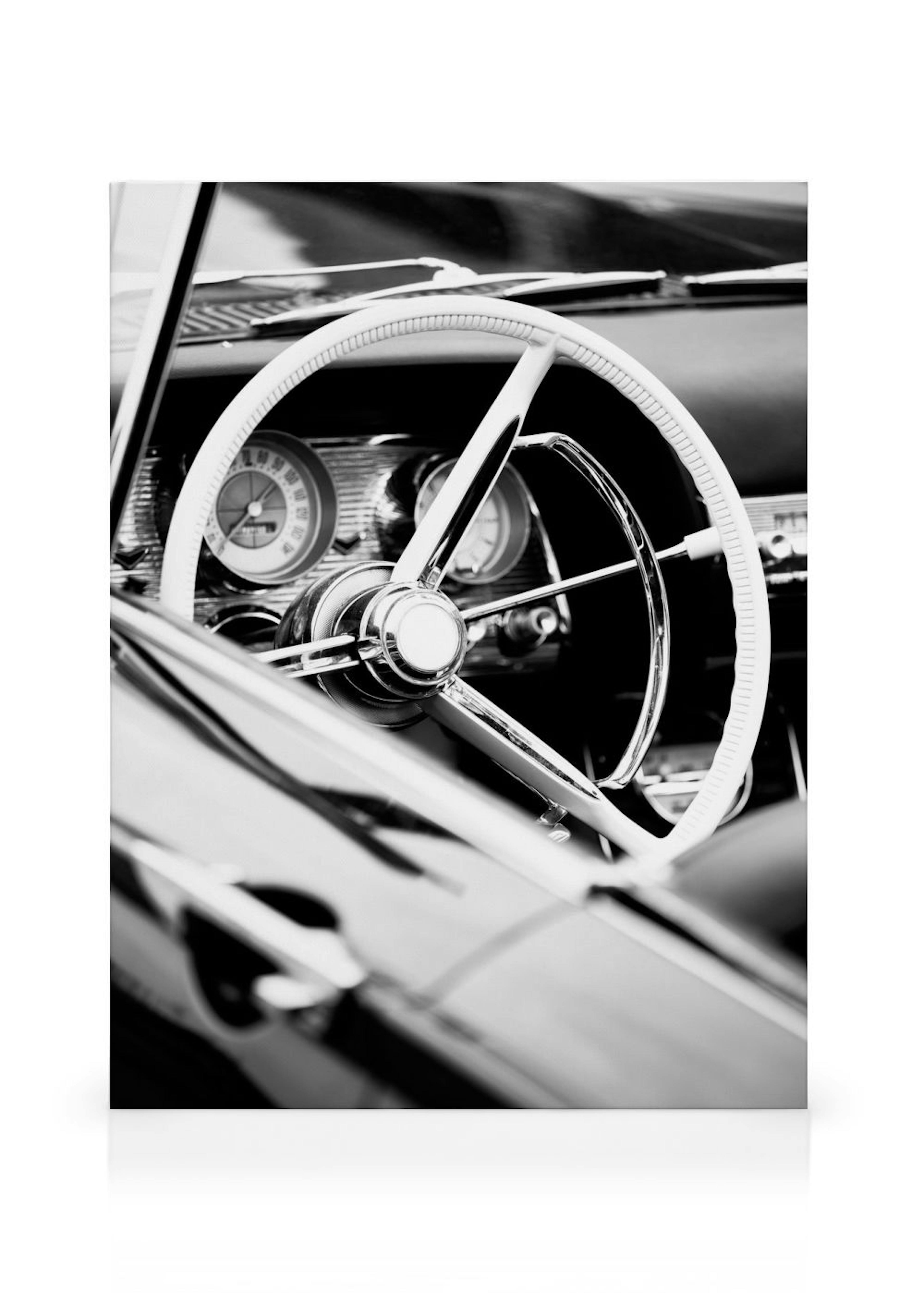 Vintage Cabriolet Car Canvas print