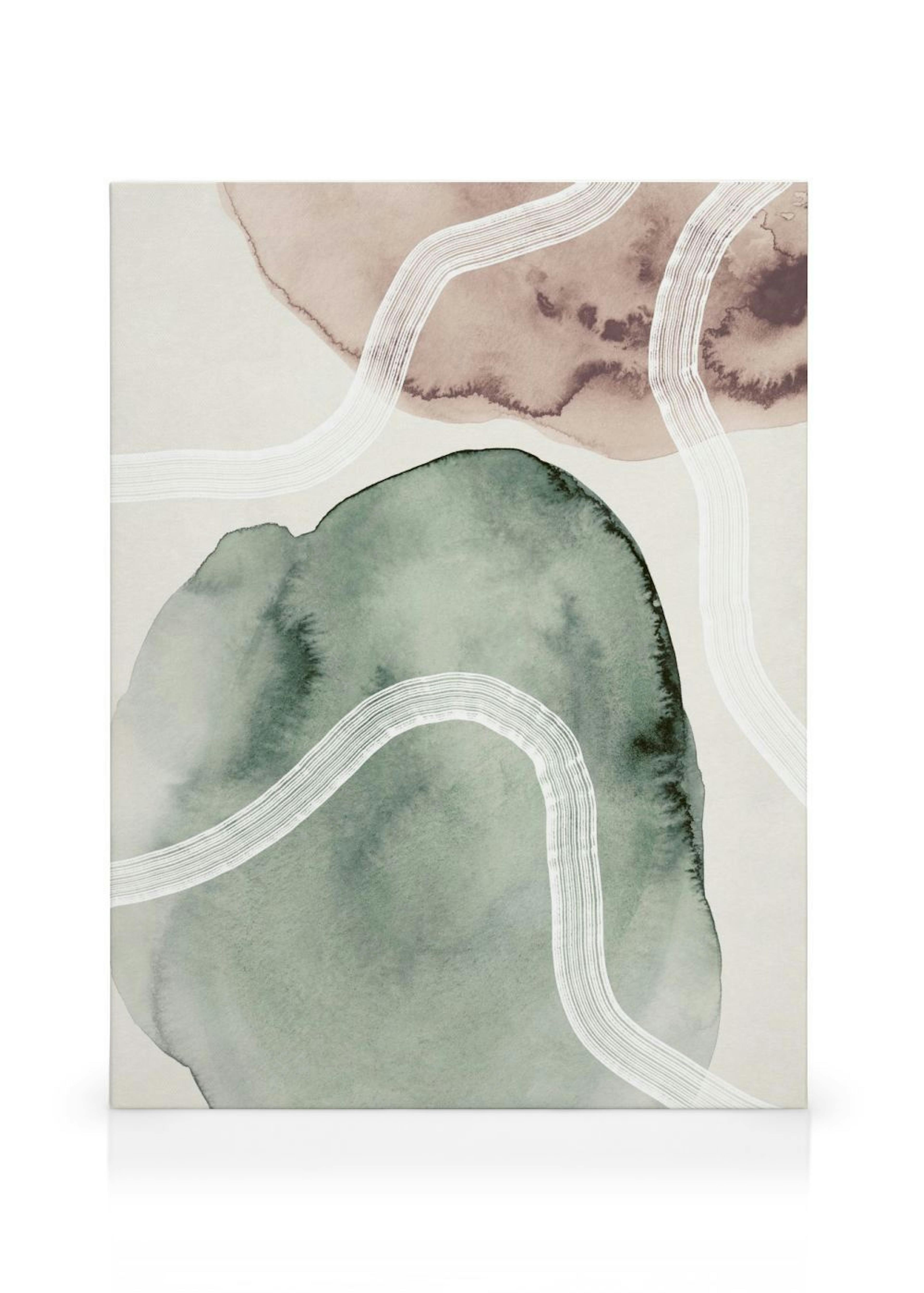 Soft Watercolor No1 Quadro em tela