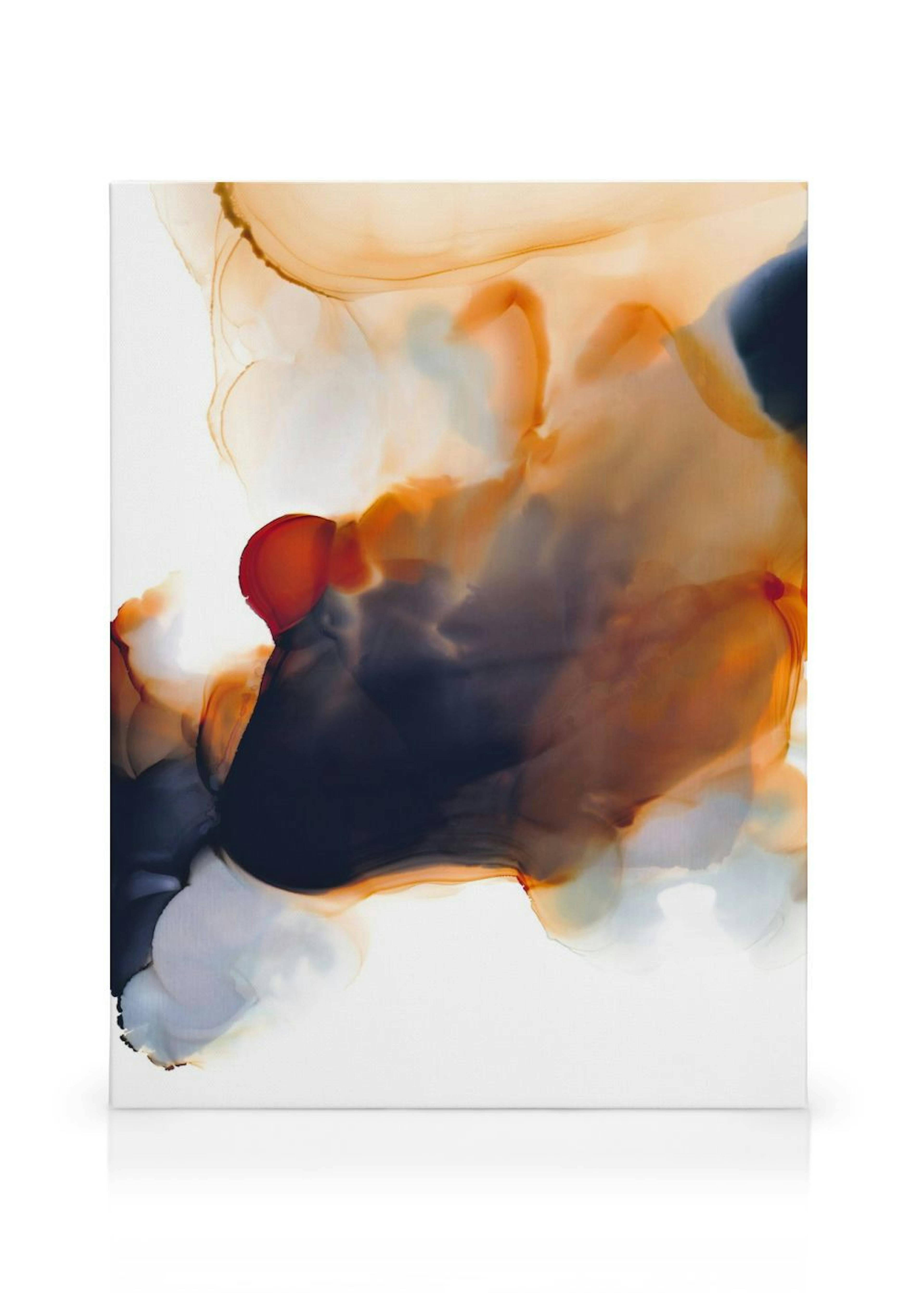 Abstract Color Flow No2 Canvas