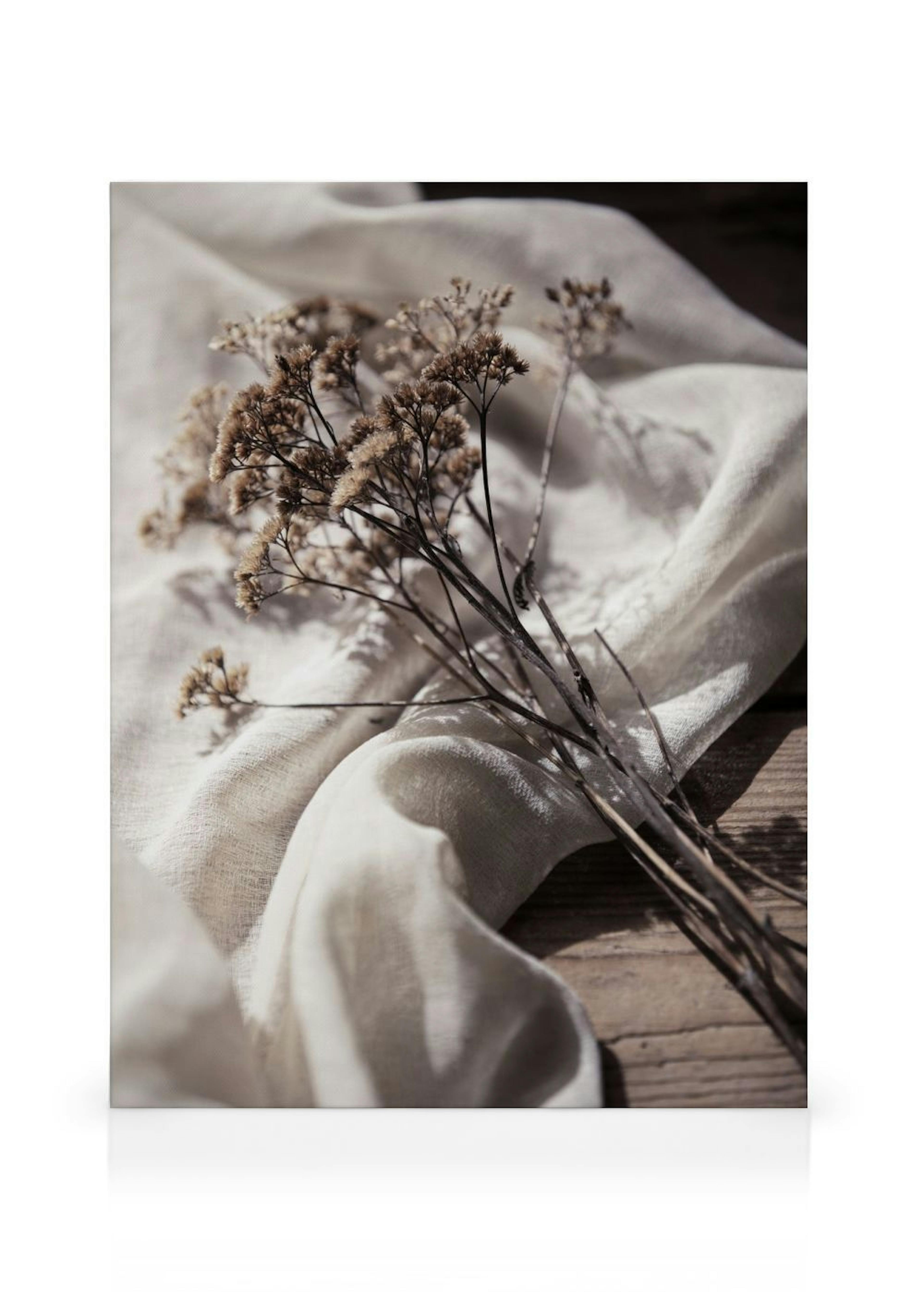 Dried Bed Canvas print