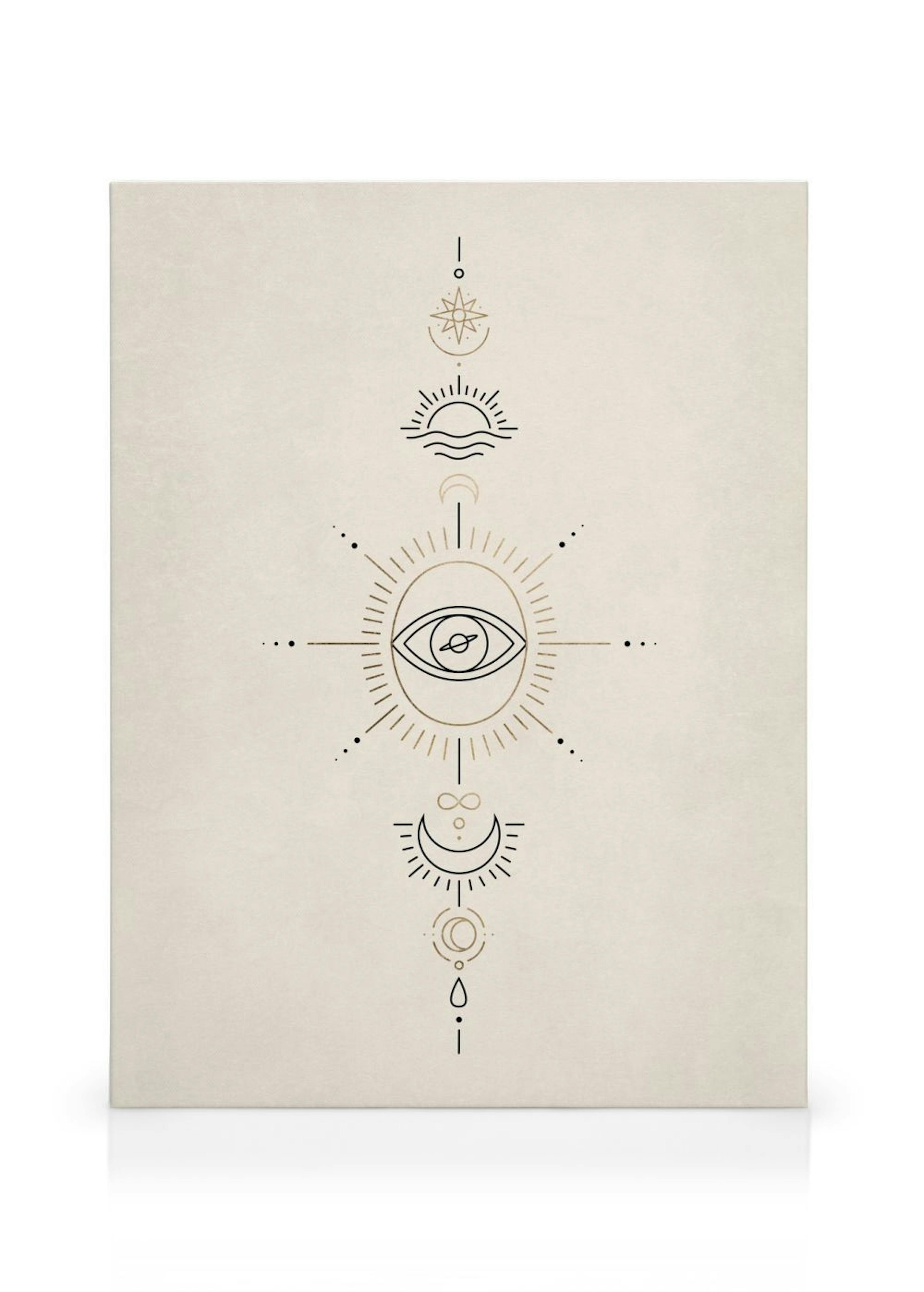Spiritual Signs Leinwandbild