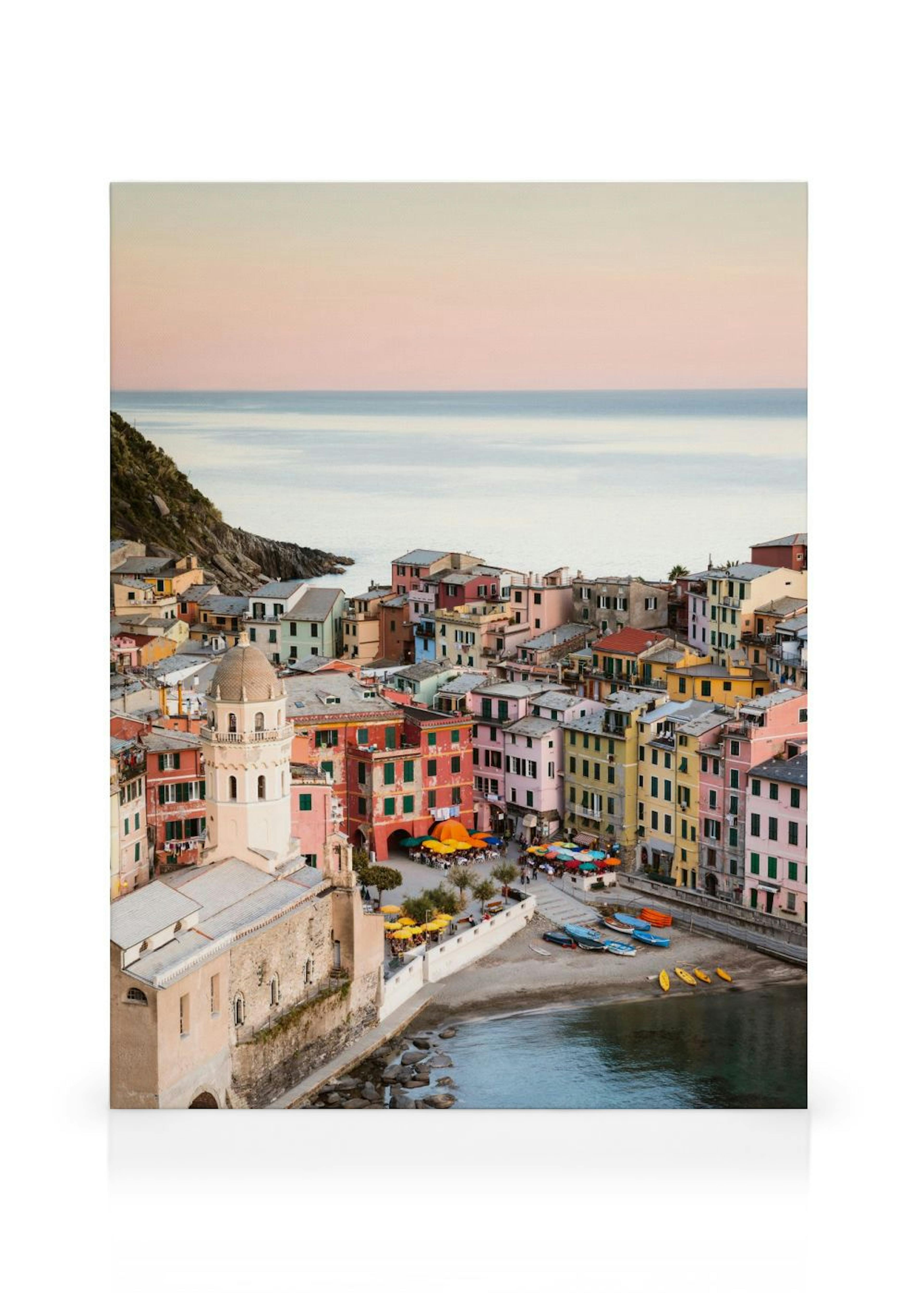 Vernazza Sunset Canvastavla