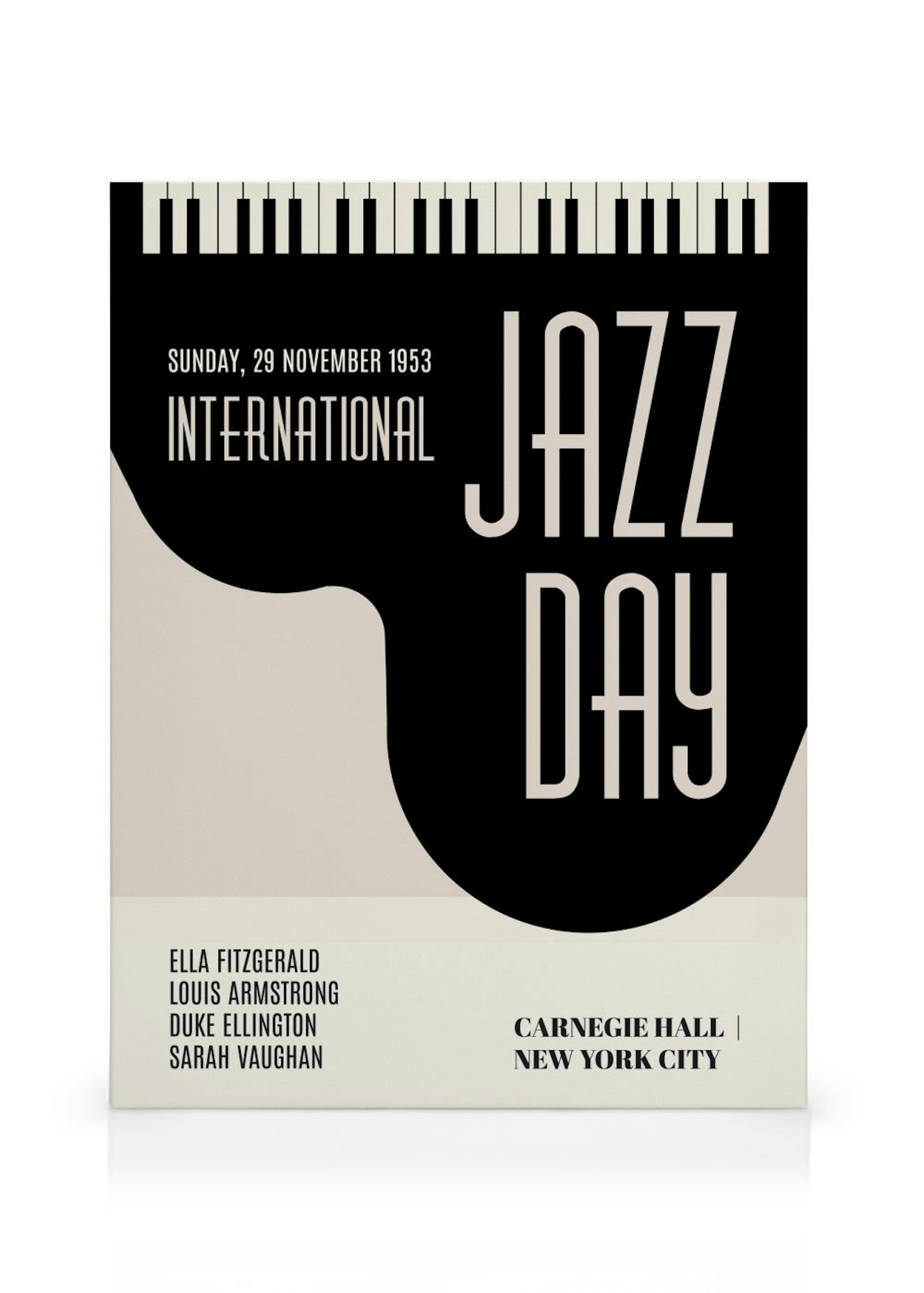 Boris Draschoff / Kubistika - Jazzy Days No2 Leinwandbild
