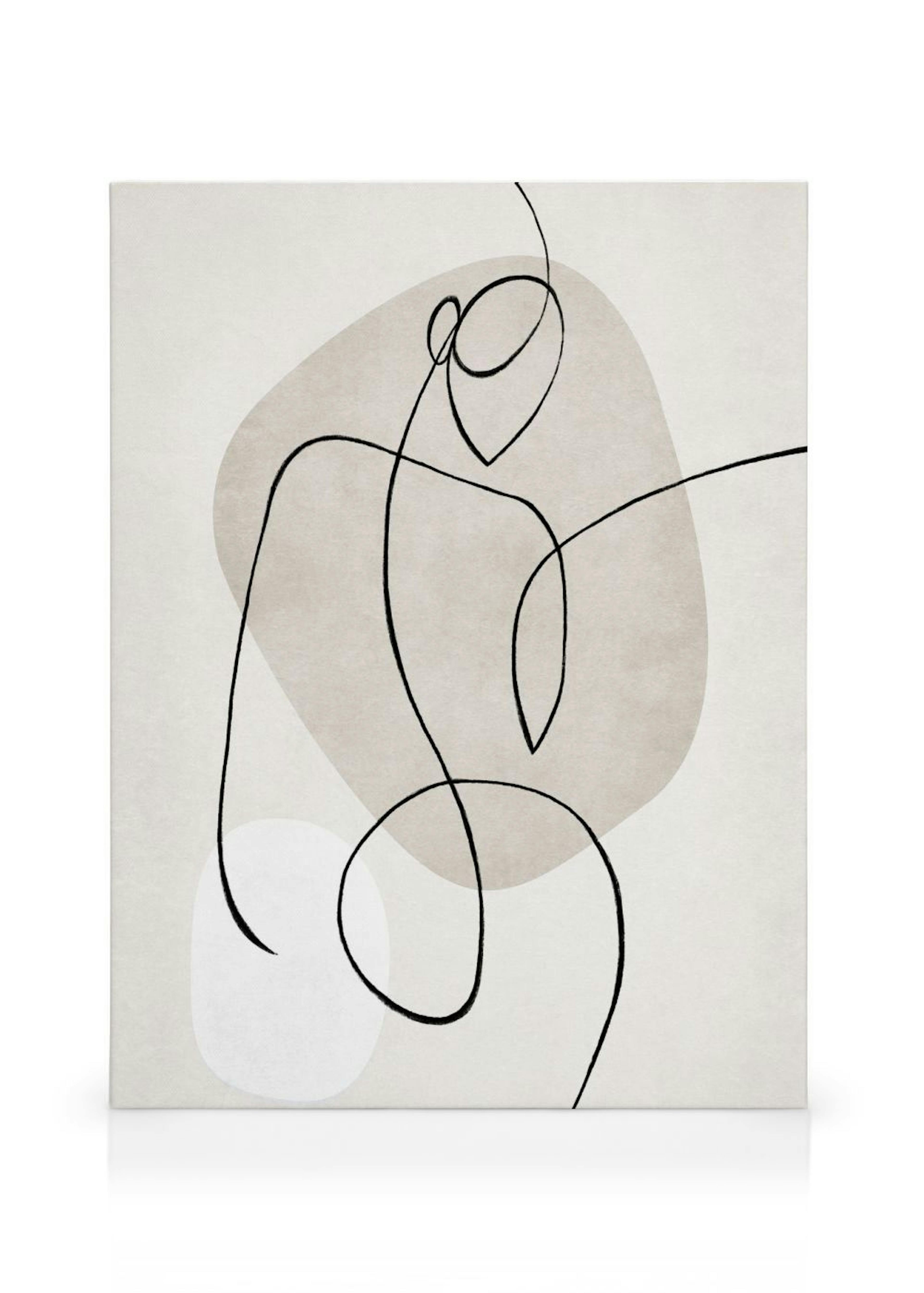 Artful Lines No2 Stampa su Tela