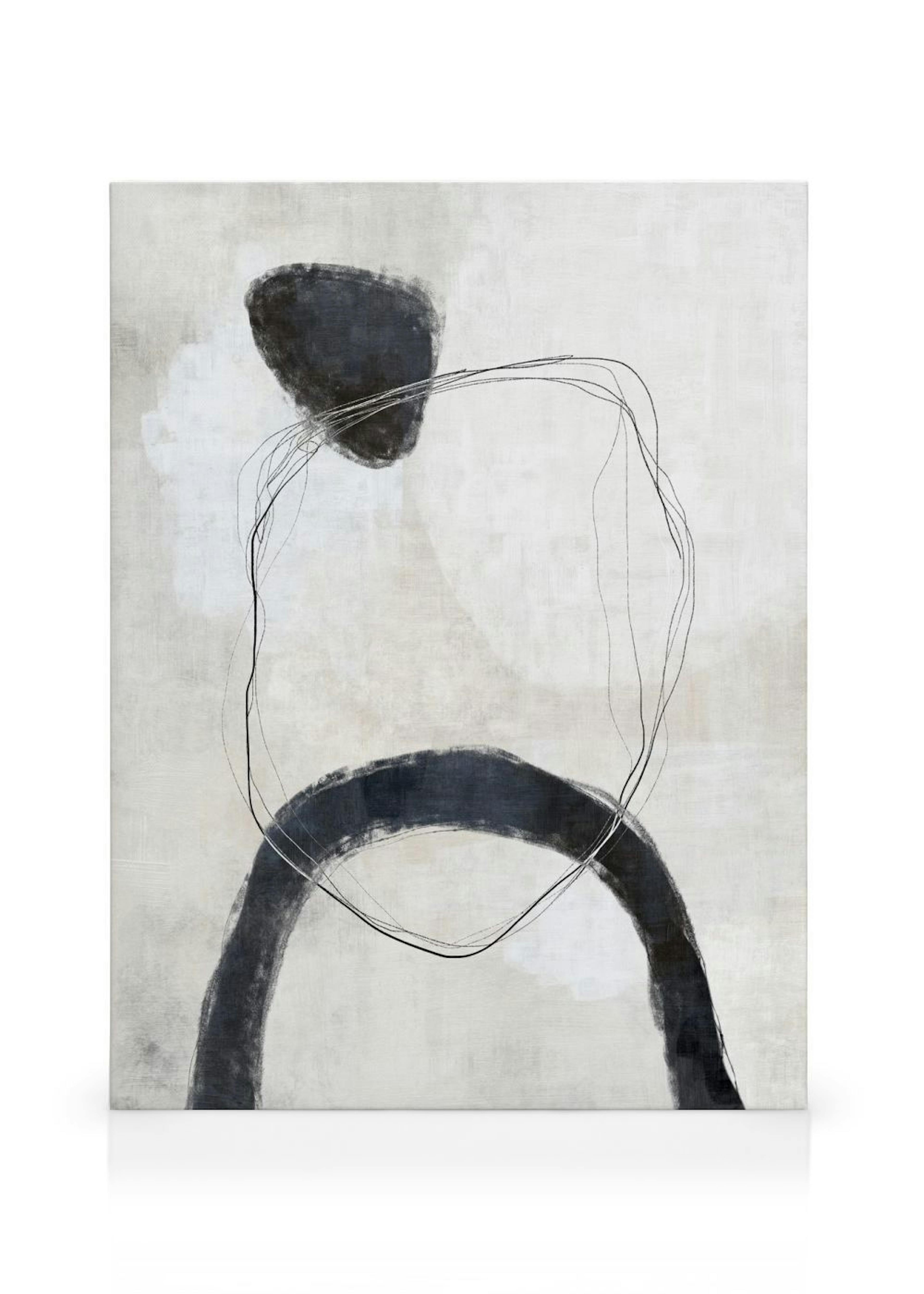 Painted Abstract No2 Leinwandbild