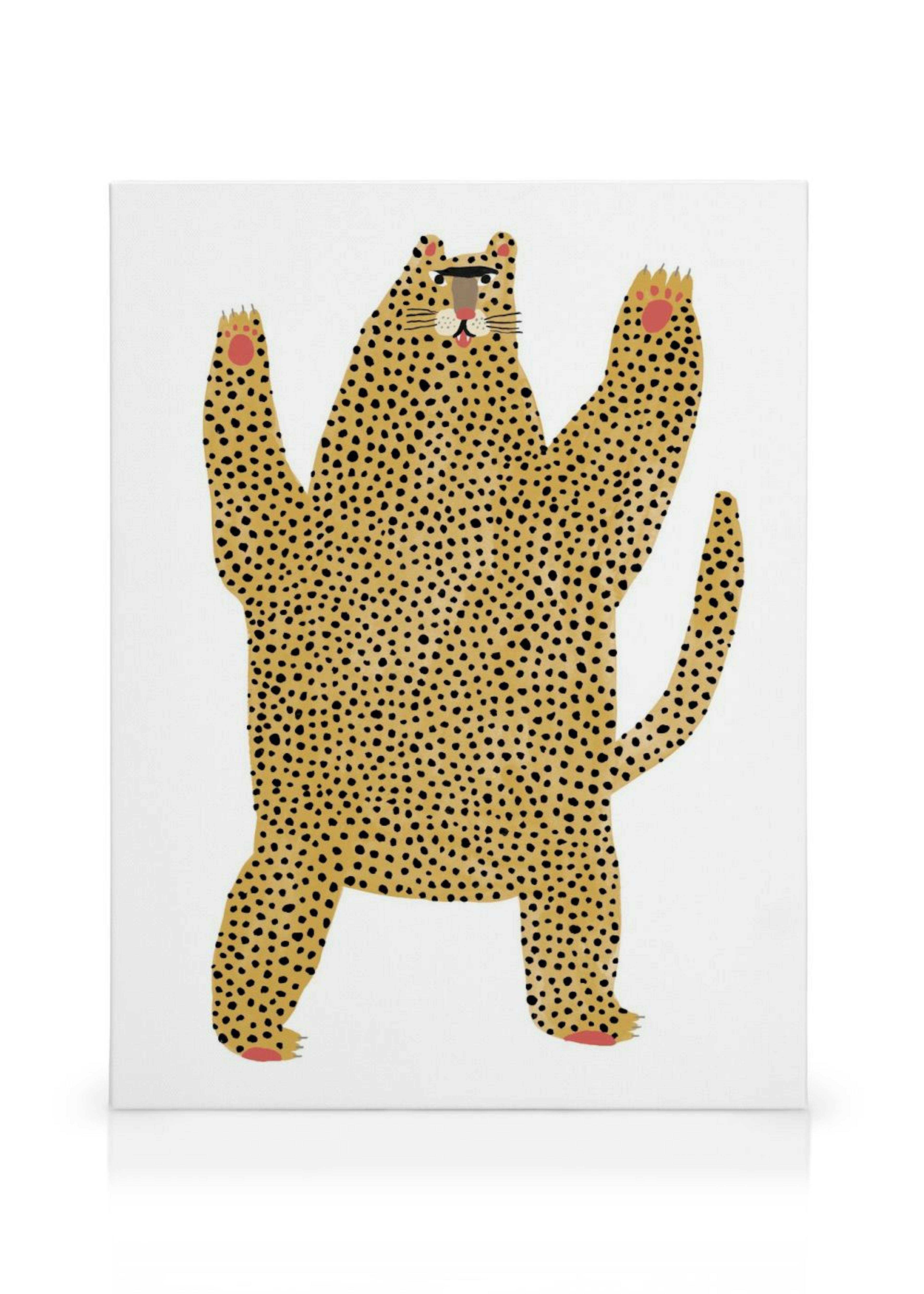Cheetah Pal Leinwandbild