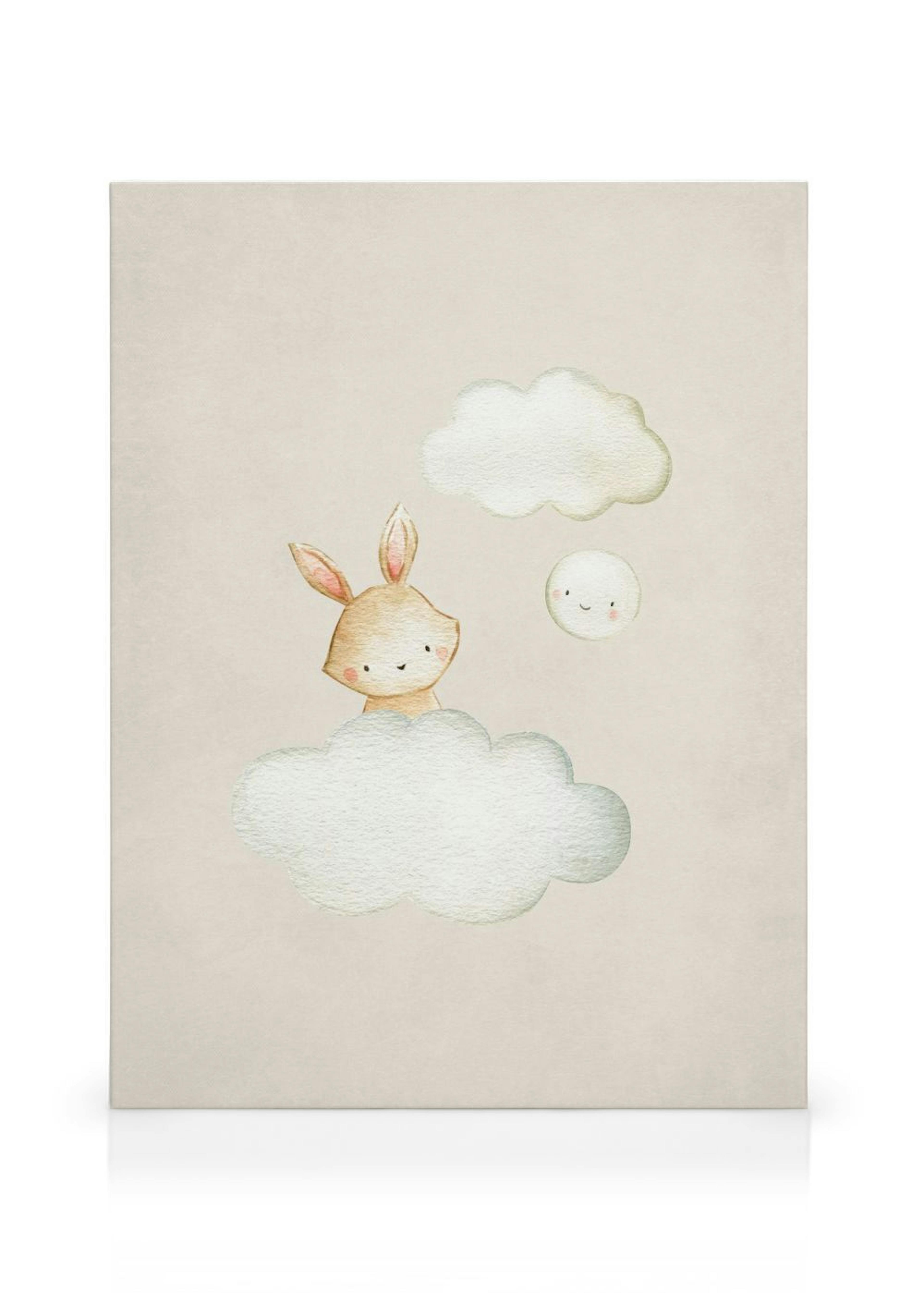 In the Clouds No1 Canvas print