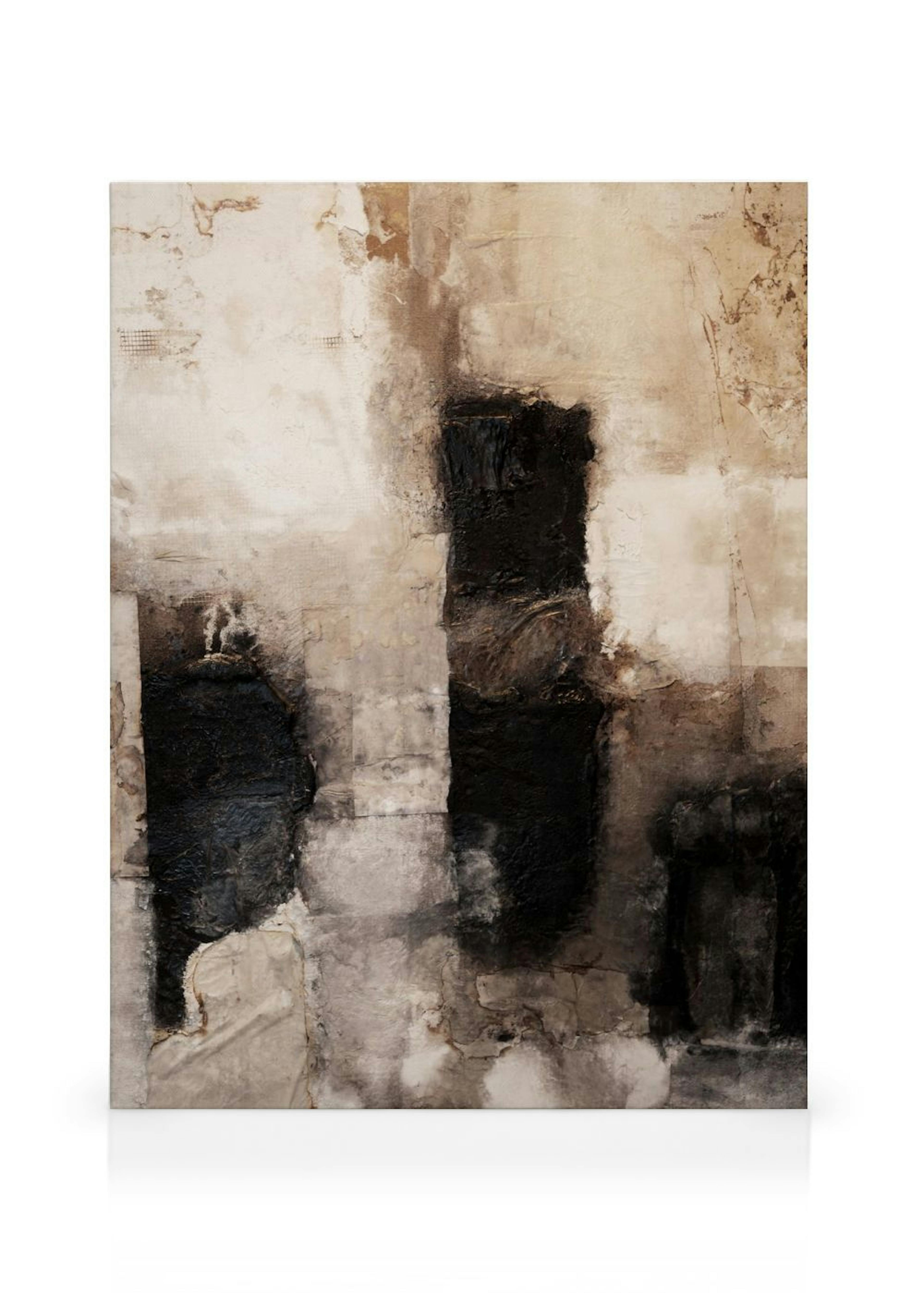 Beige Art Toile