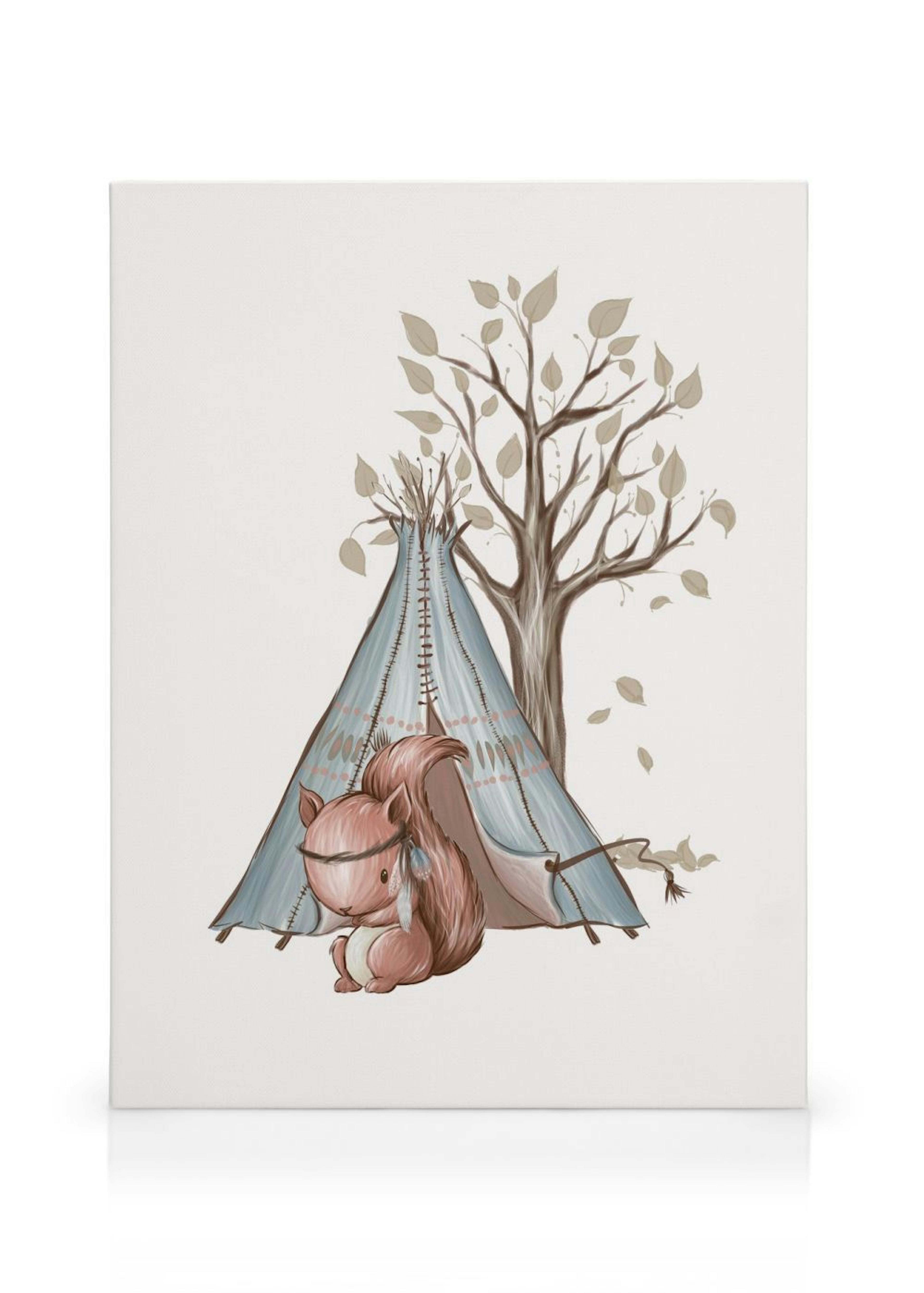 My Secret Place Canvas print