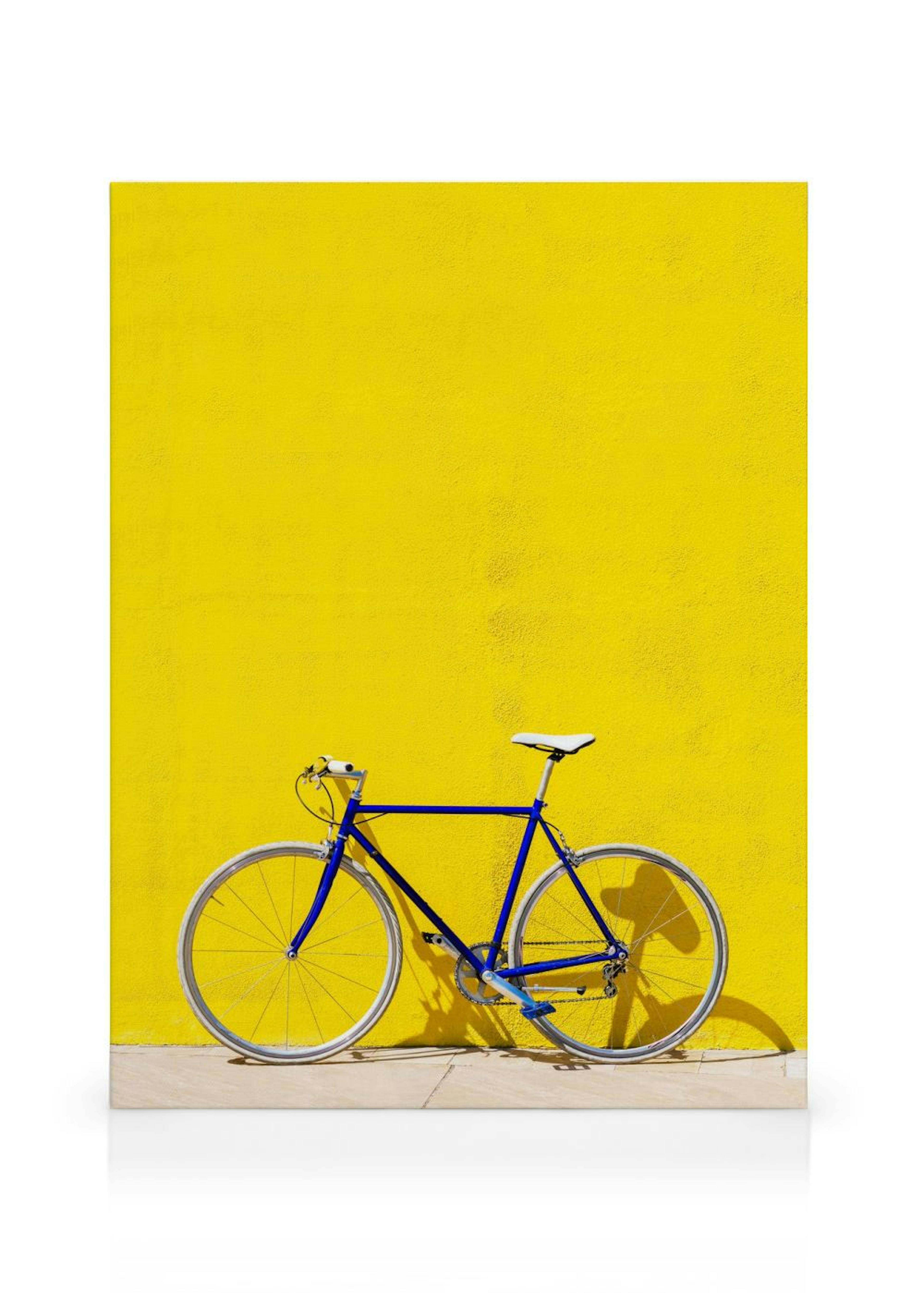 Yellow Bike Canvas print