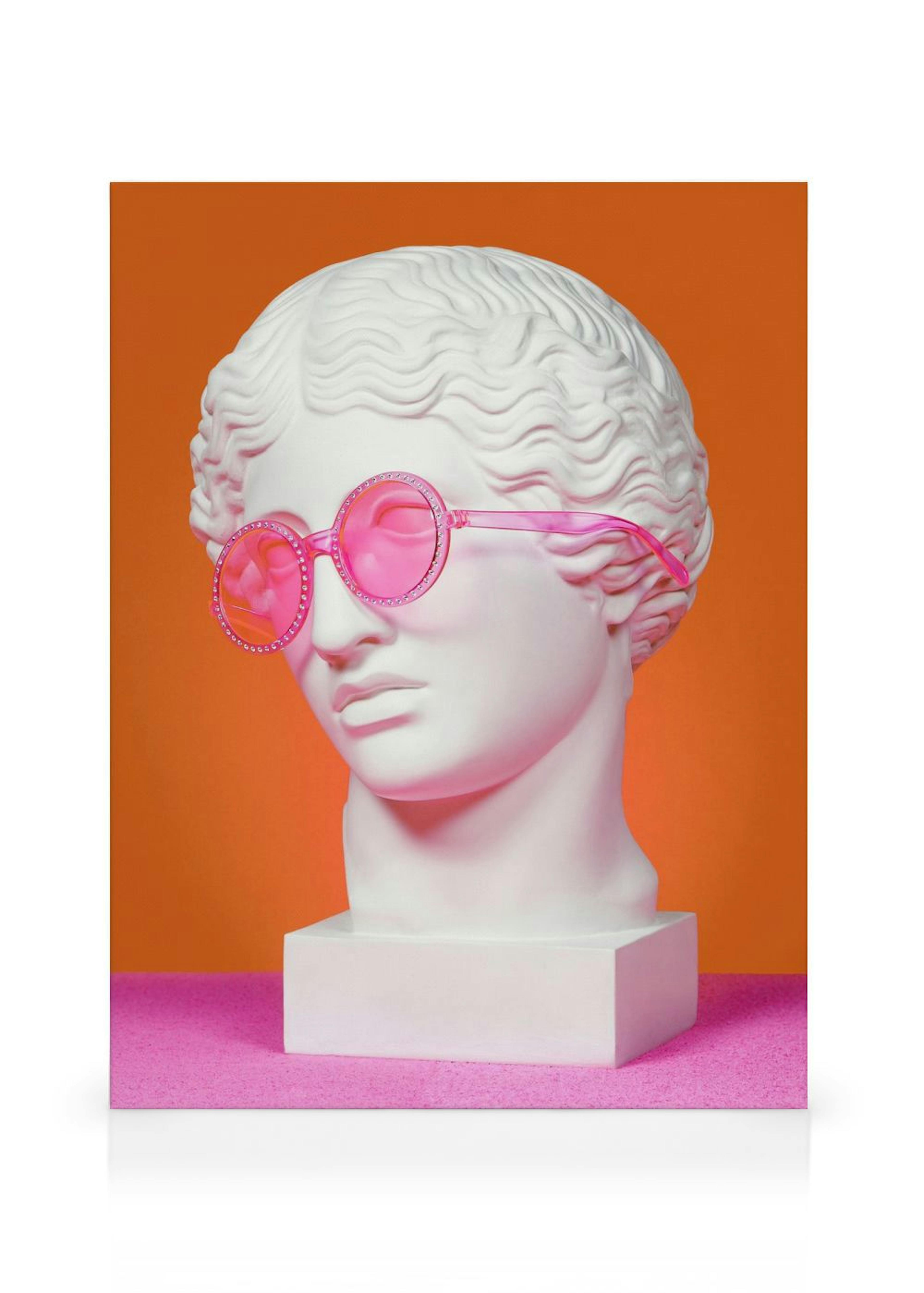 Greek God in Glasses Canvastavla