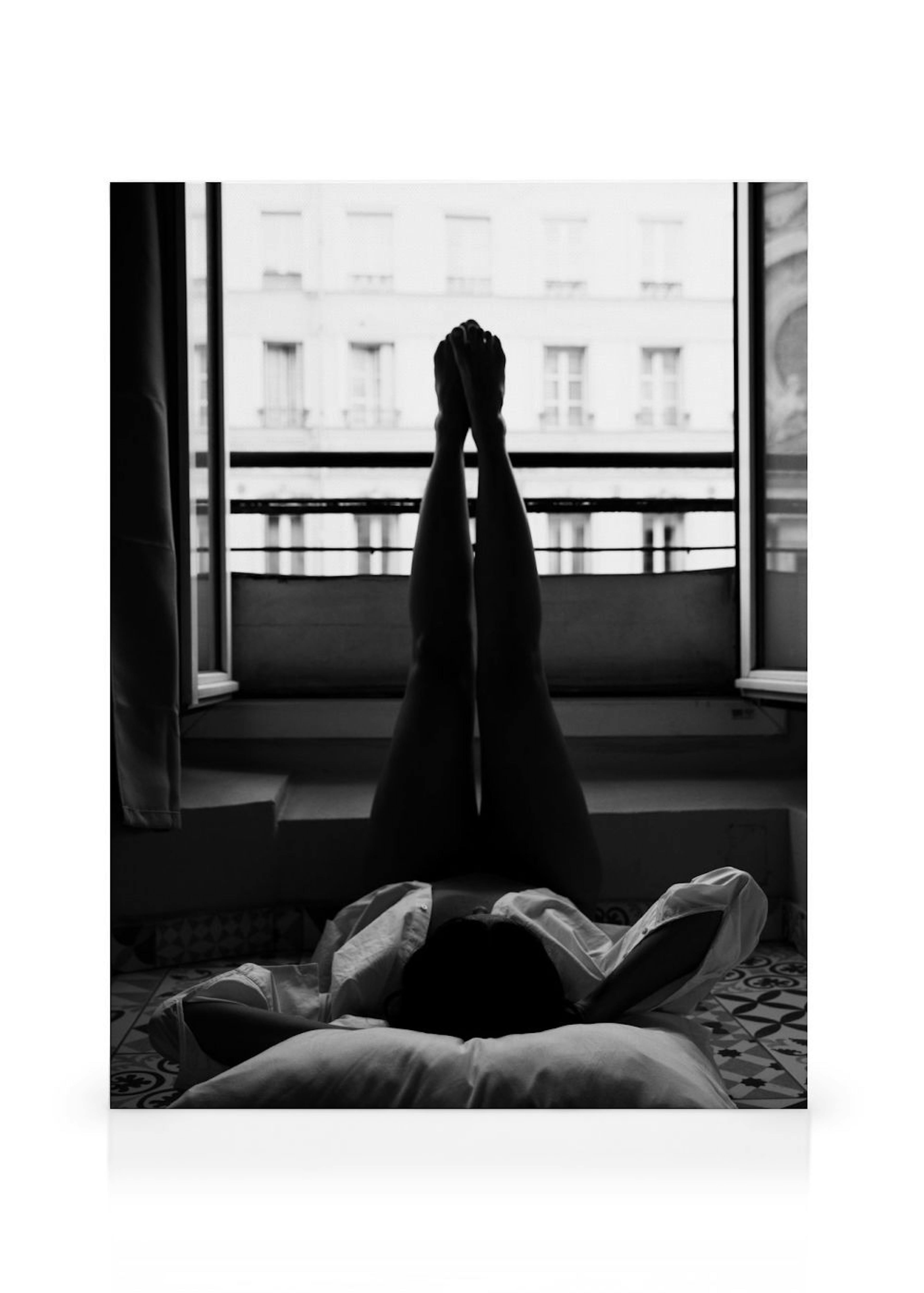 Paris Window Canvas print