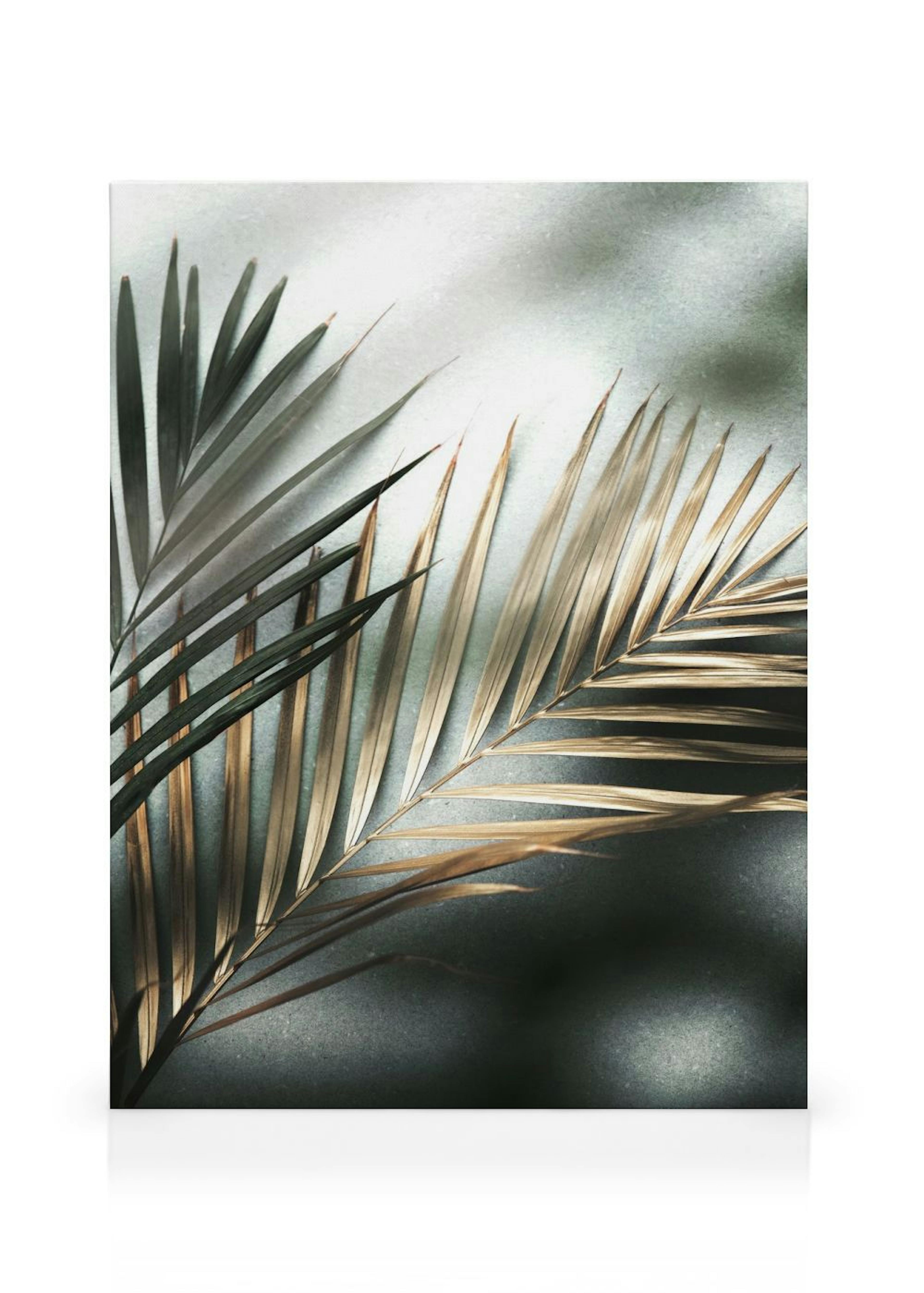 Golden Palm Stampa su Tela