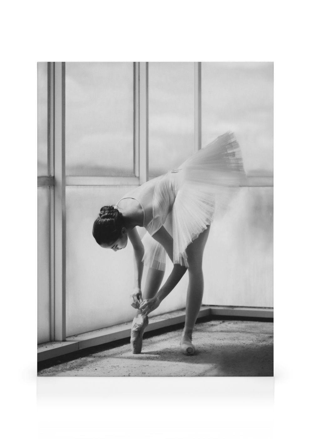 Ballerina Preparation Stampa su Tela - Main Image