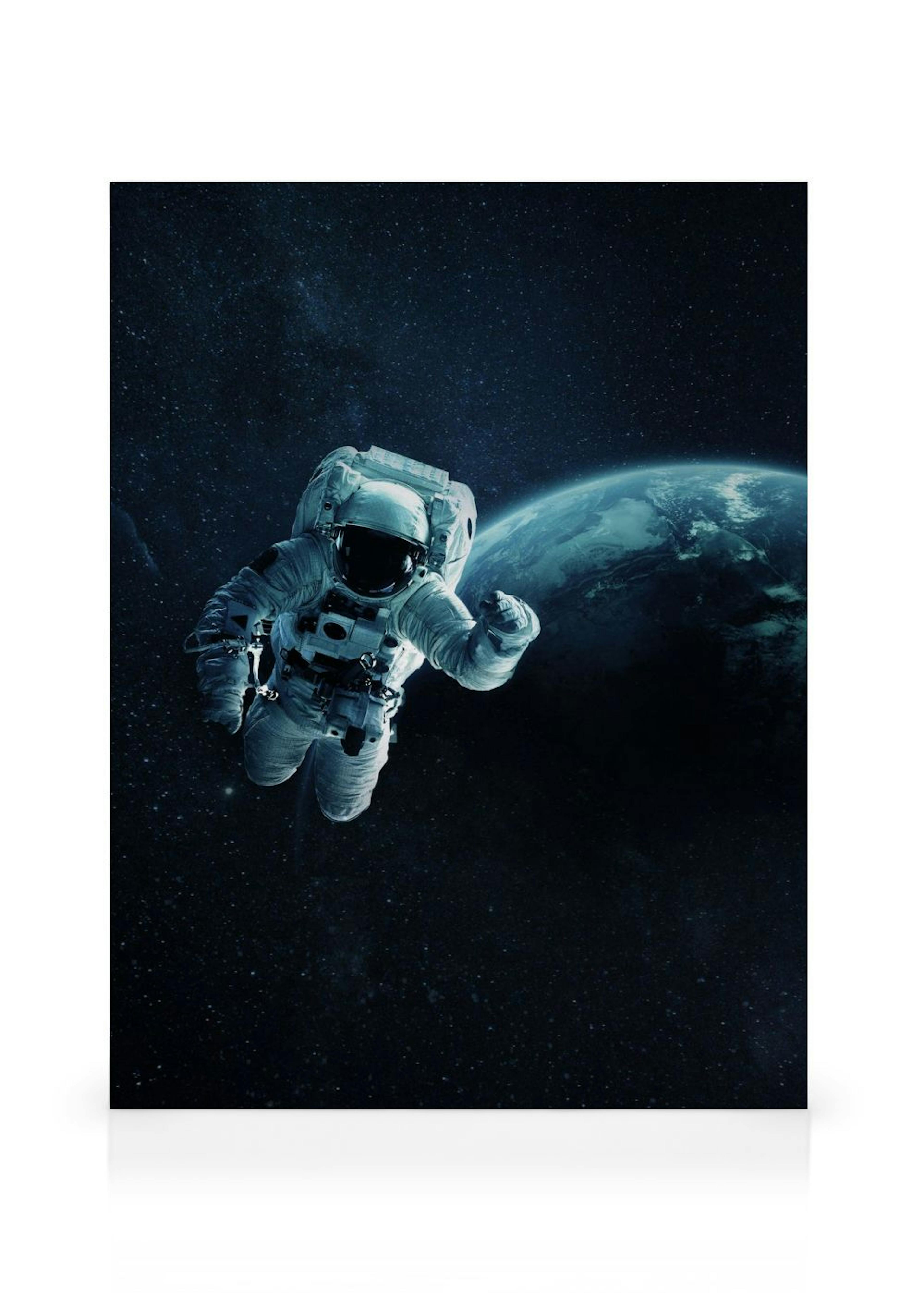 Astronaut In Space Canvas print