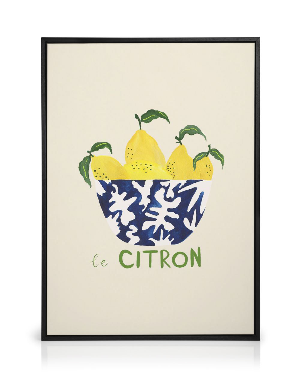 Le Citron Affiche - Illustration Cuisine | CH