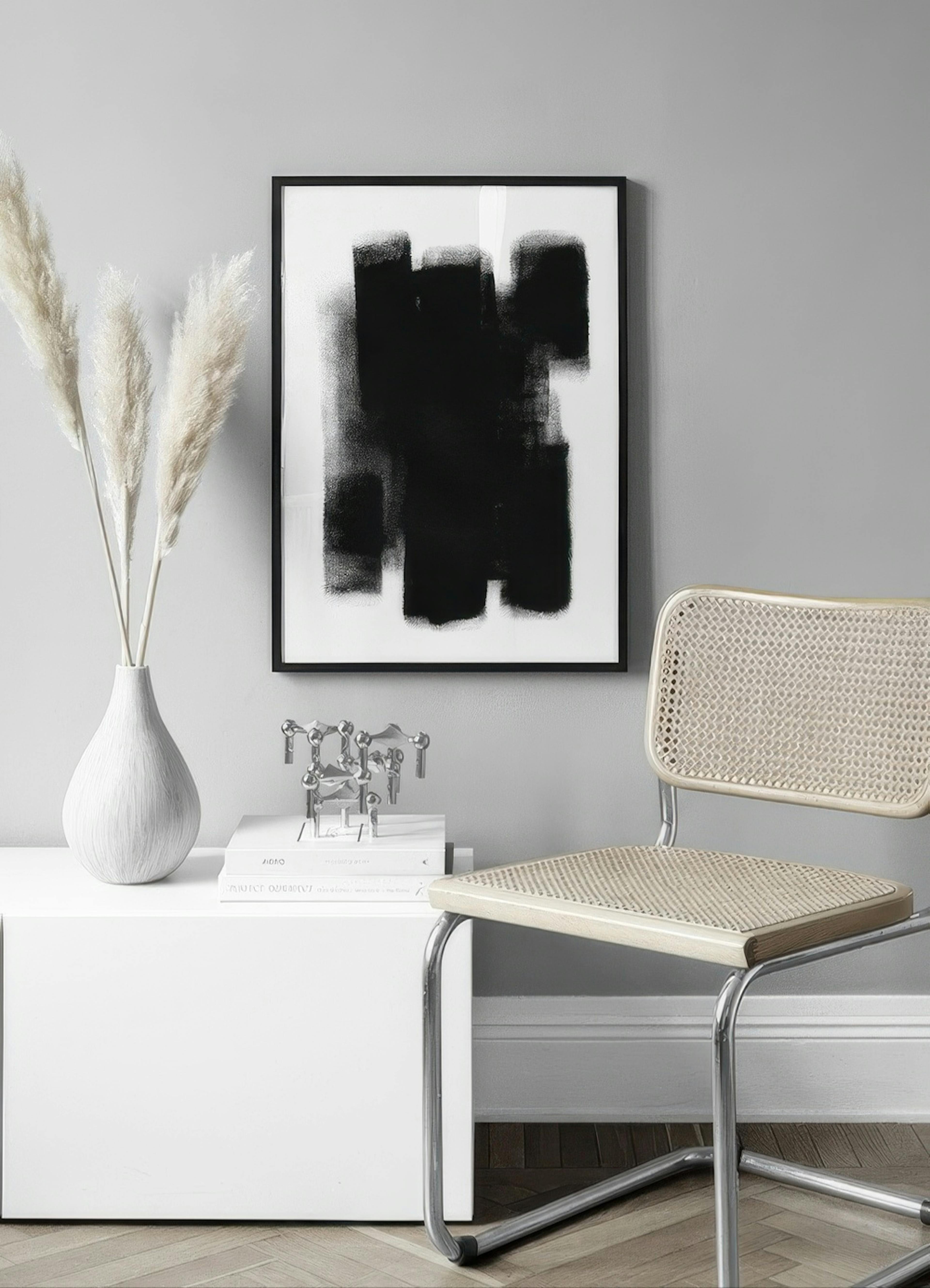 Paint it Black No1 Print