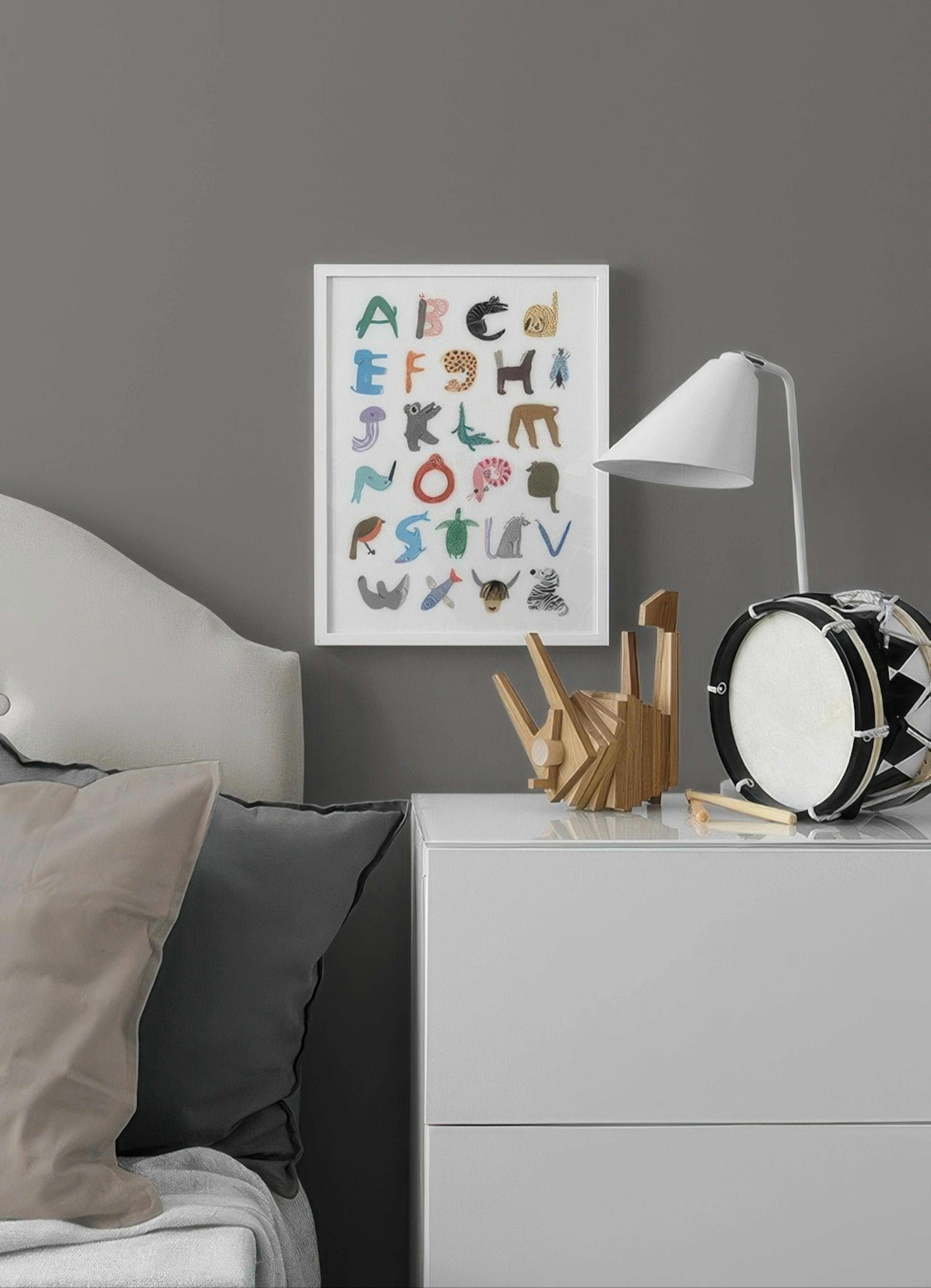 ABC of Animals Print