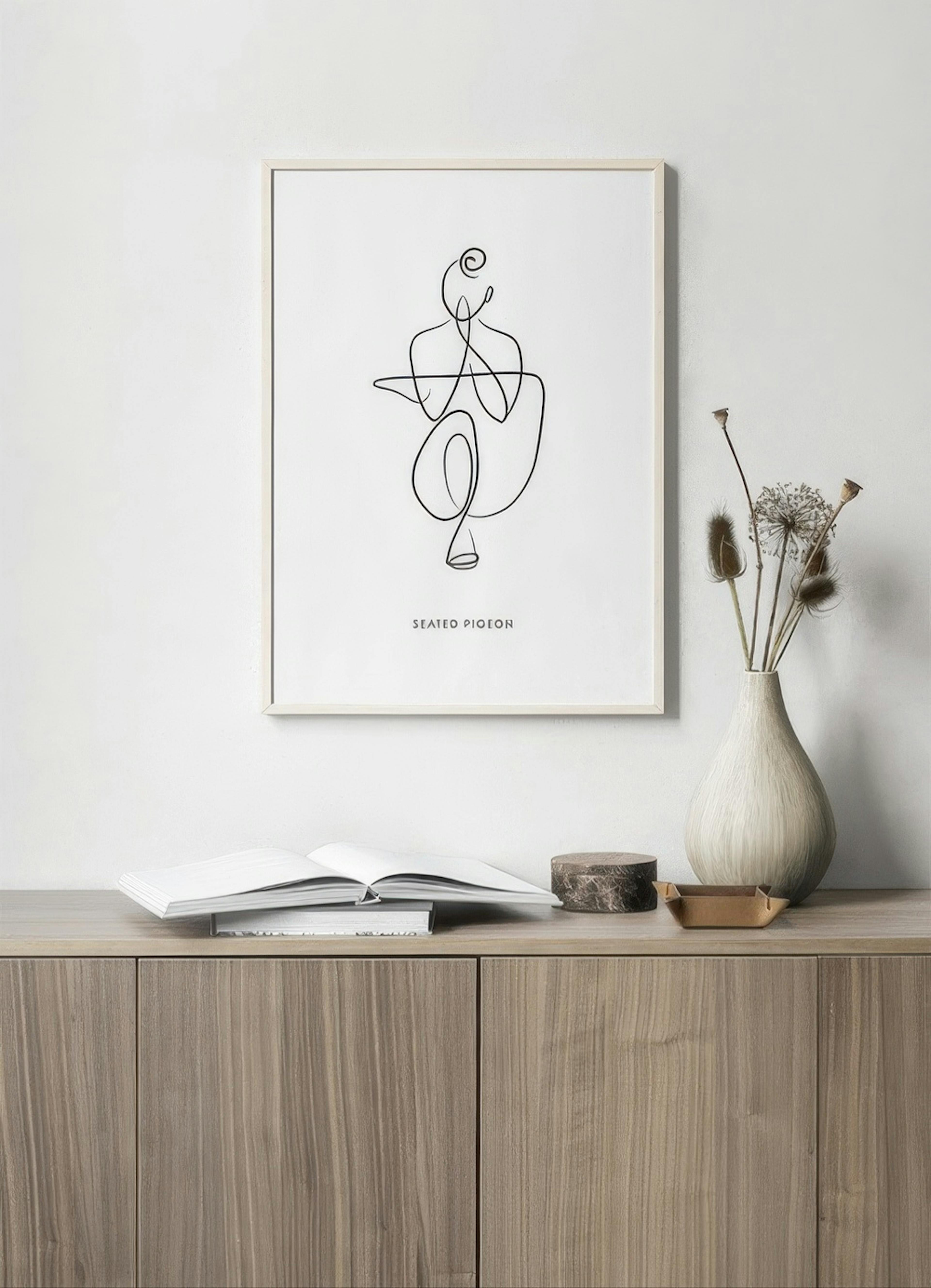 Yoga Pose No1 Print