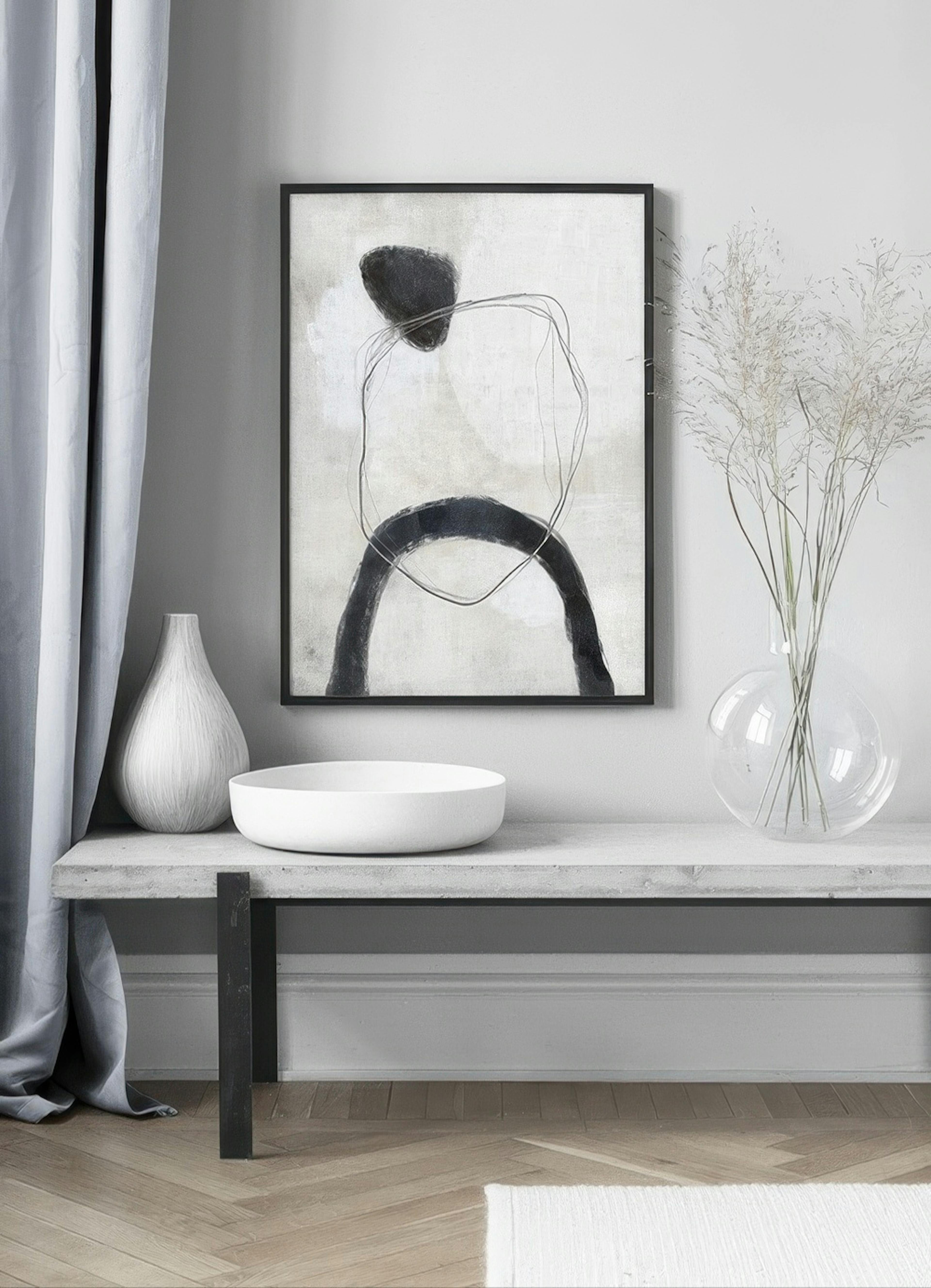 Painted Abstract No2 Print