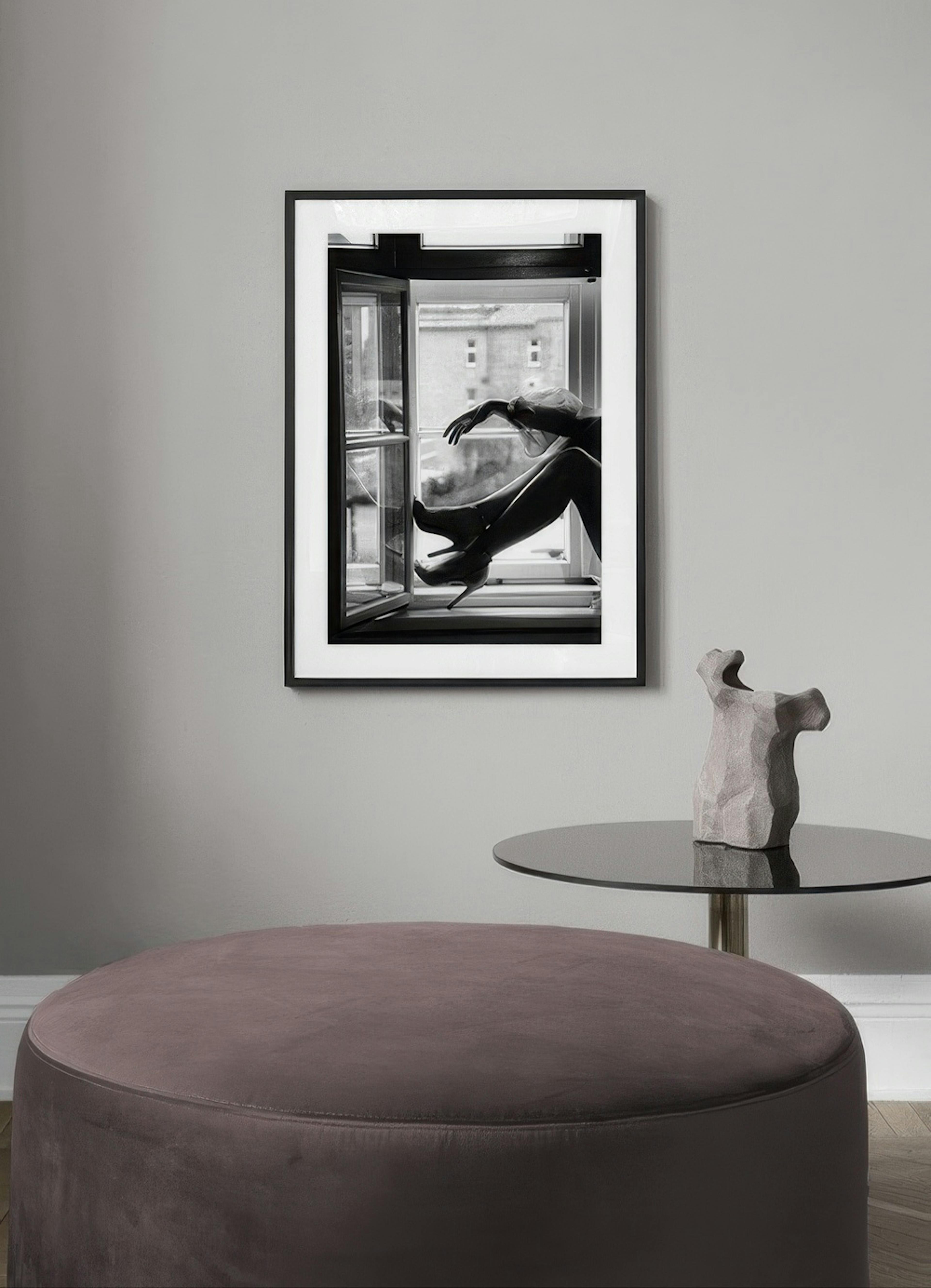 Sitting in the Window Print