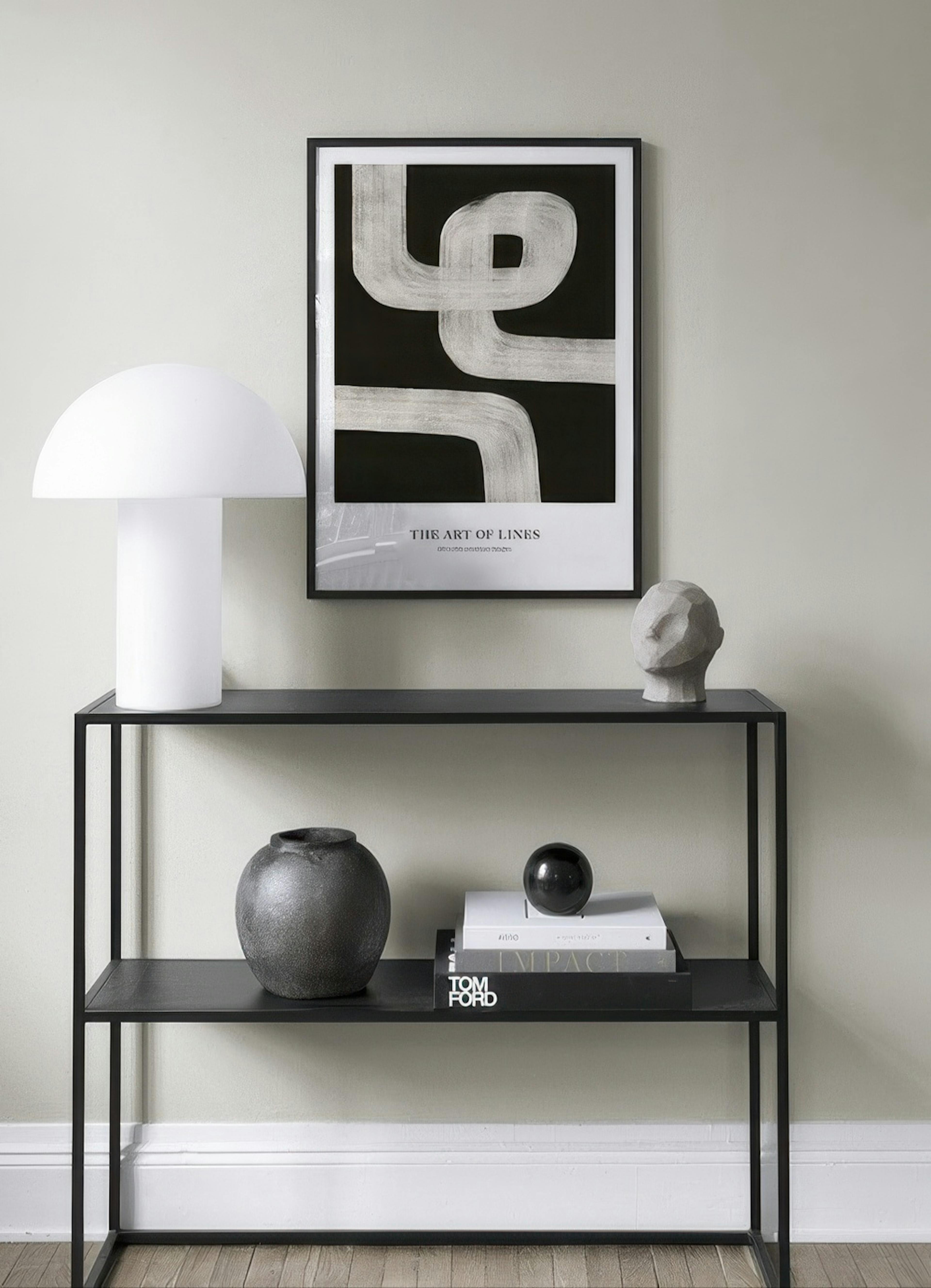 Art of Lines No1 Poster