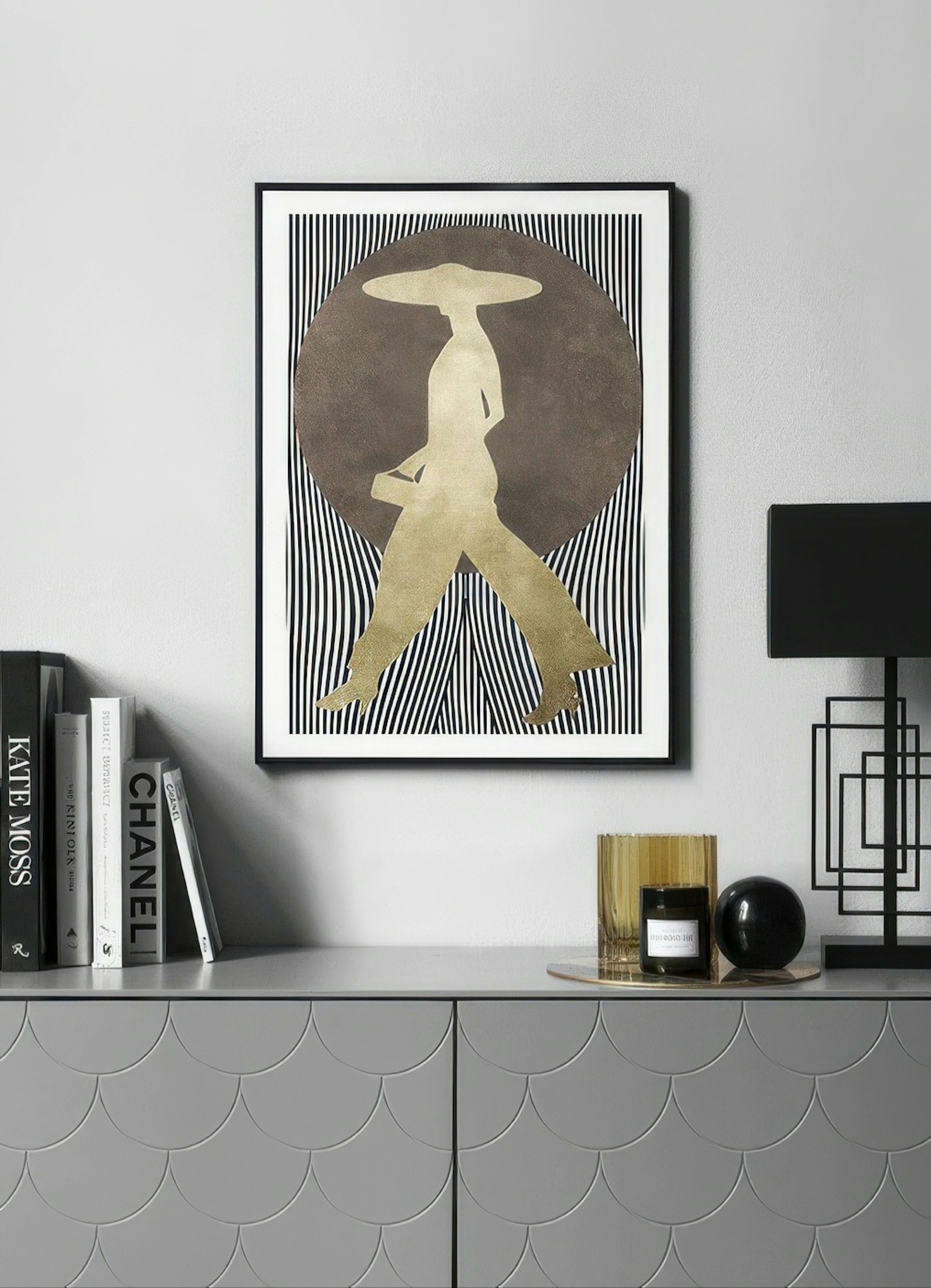 Boris Draschoff / Kubistika - La Madame Noir Poster