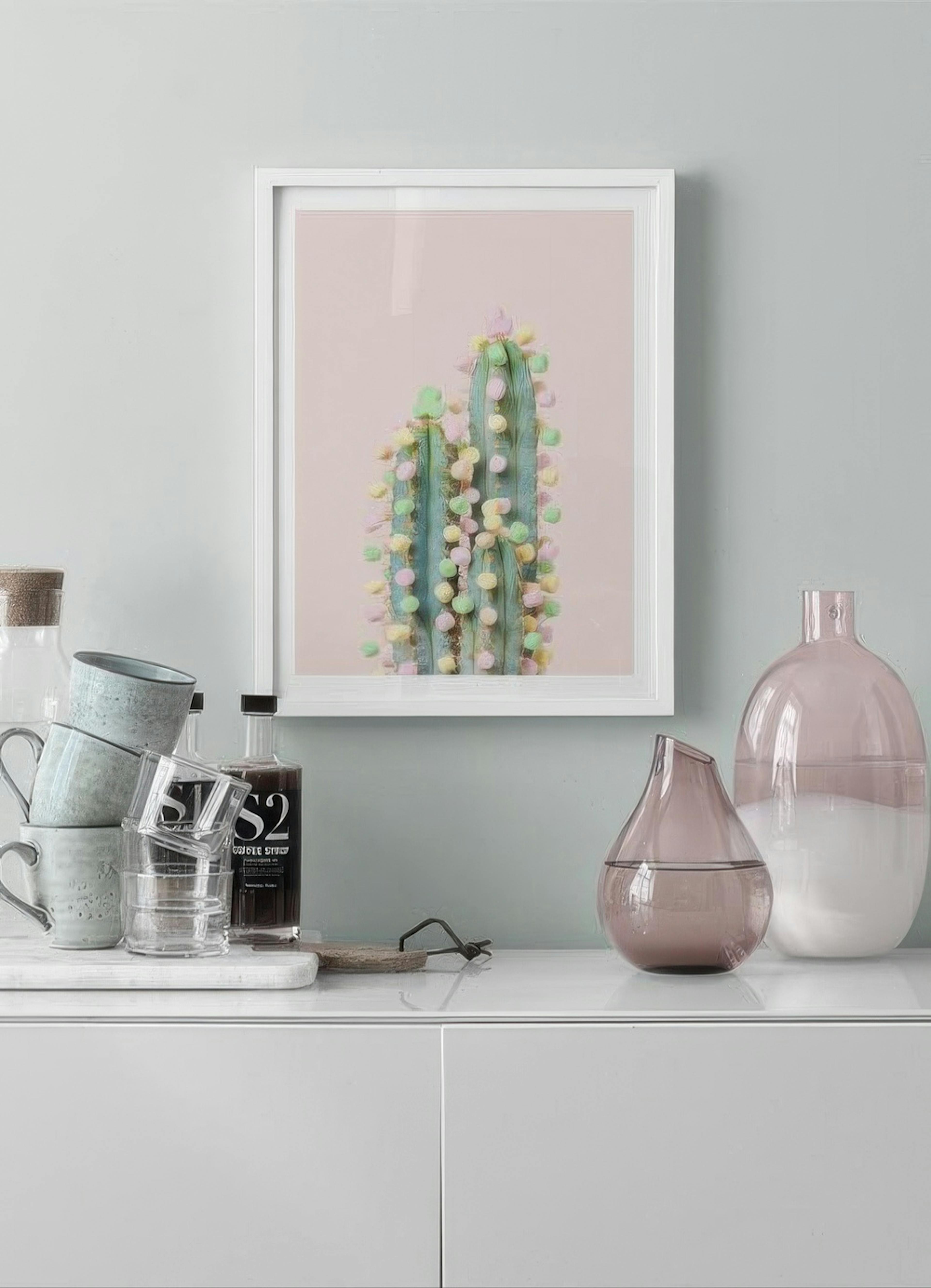 Candy Cactus Print