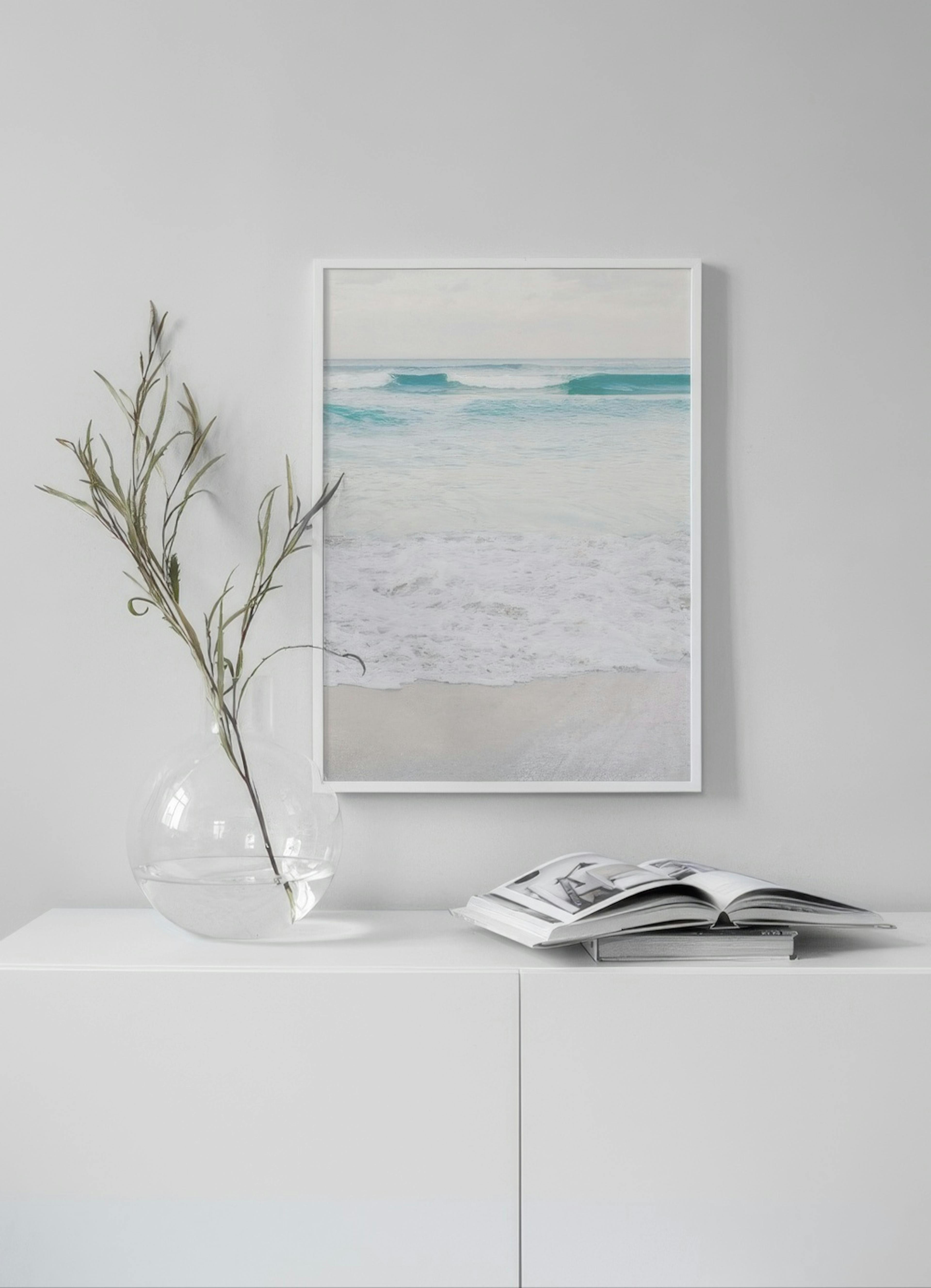 Dreamy Pastel Beach No1 Poster