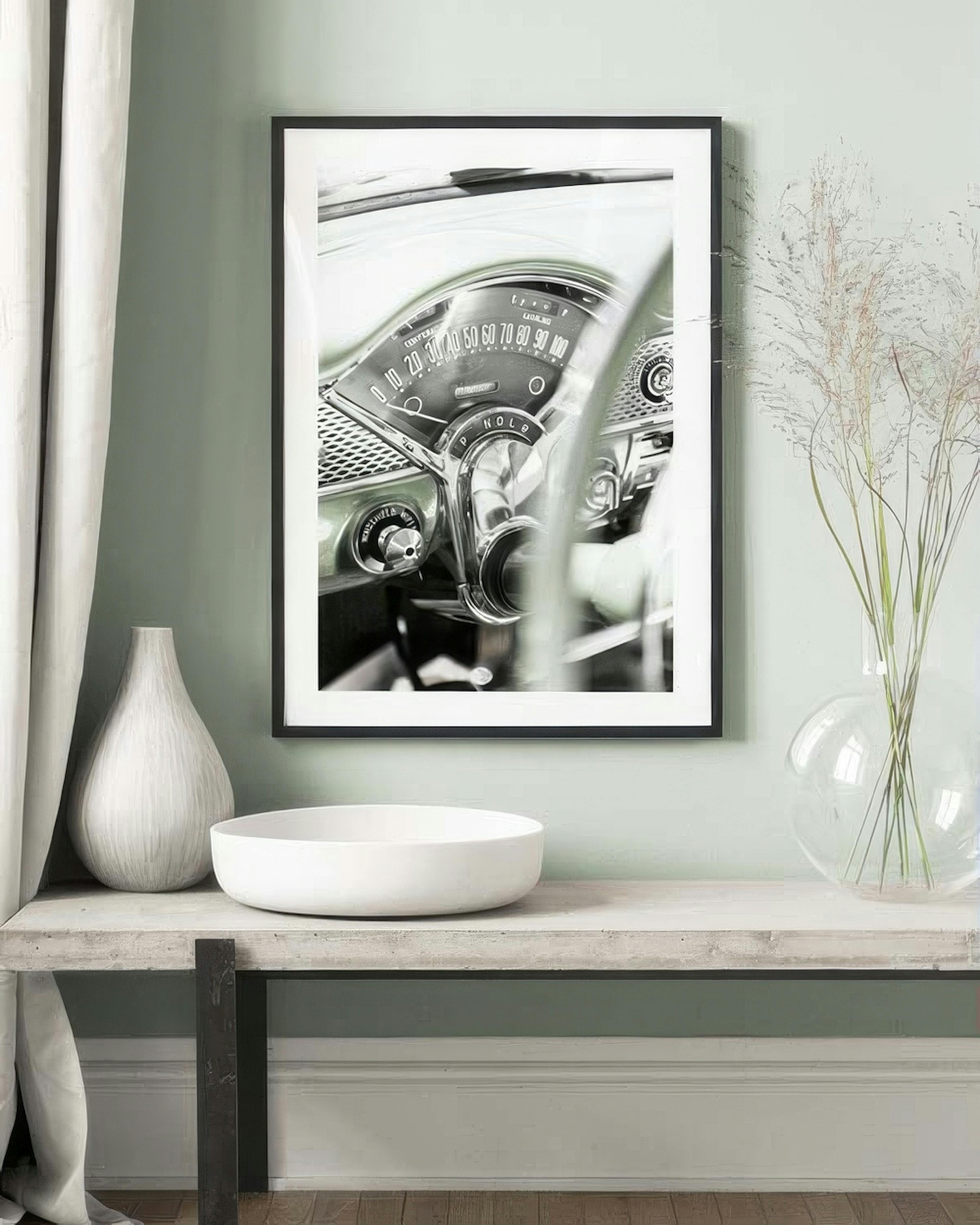 American Vintage Car Poster