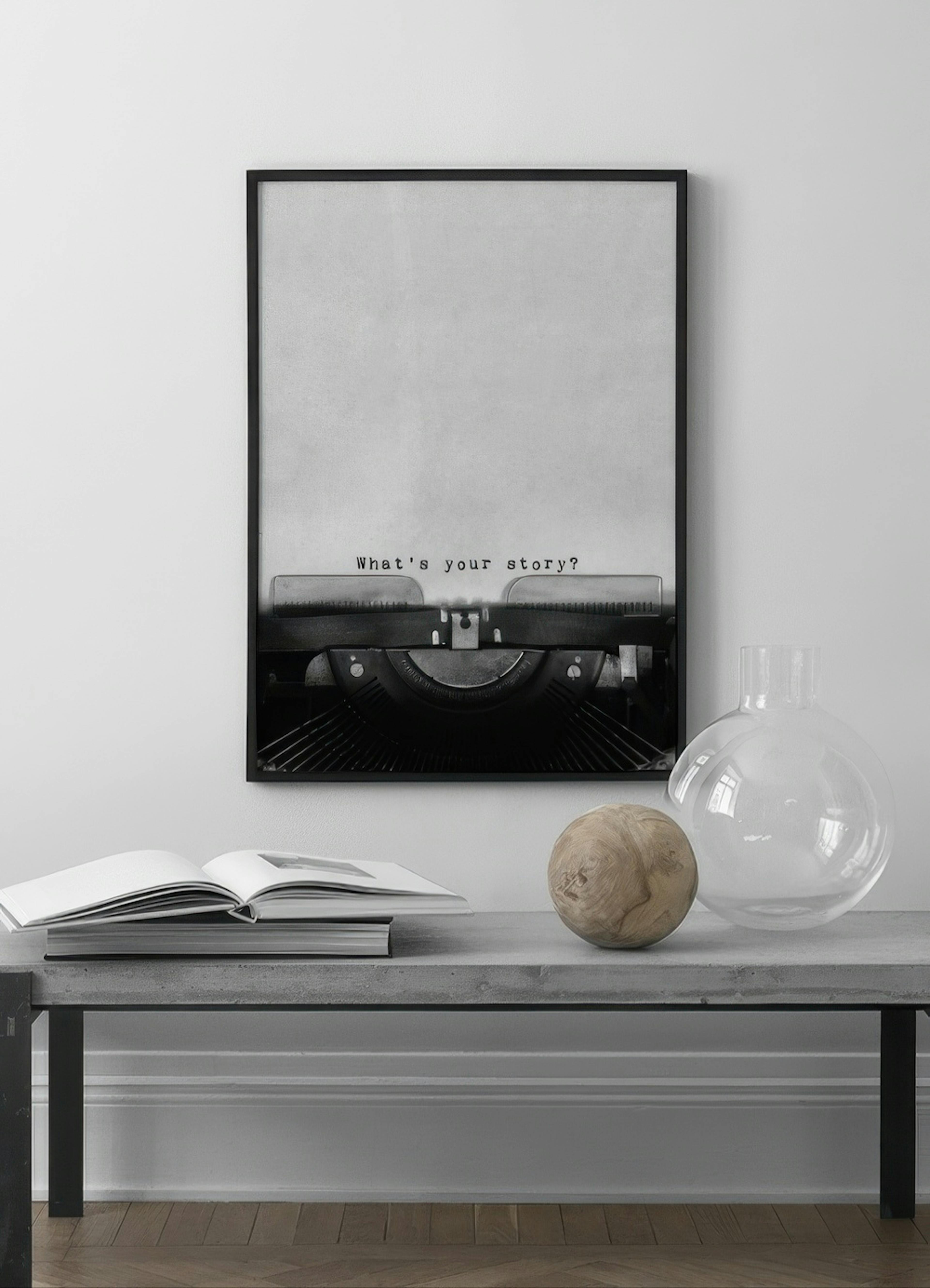 What's Your Story Plakat