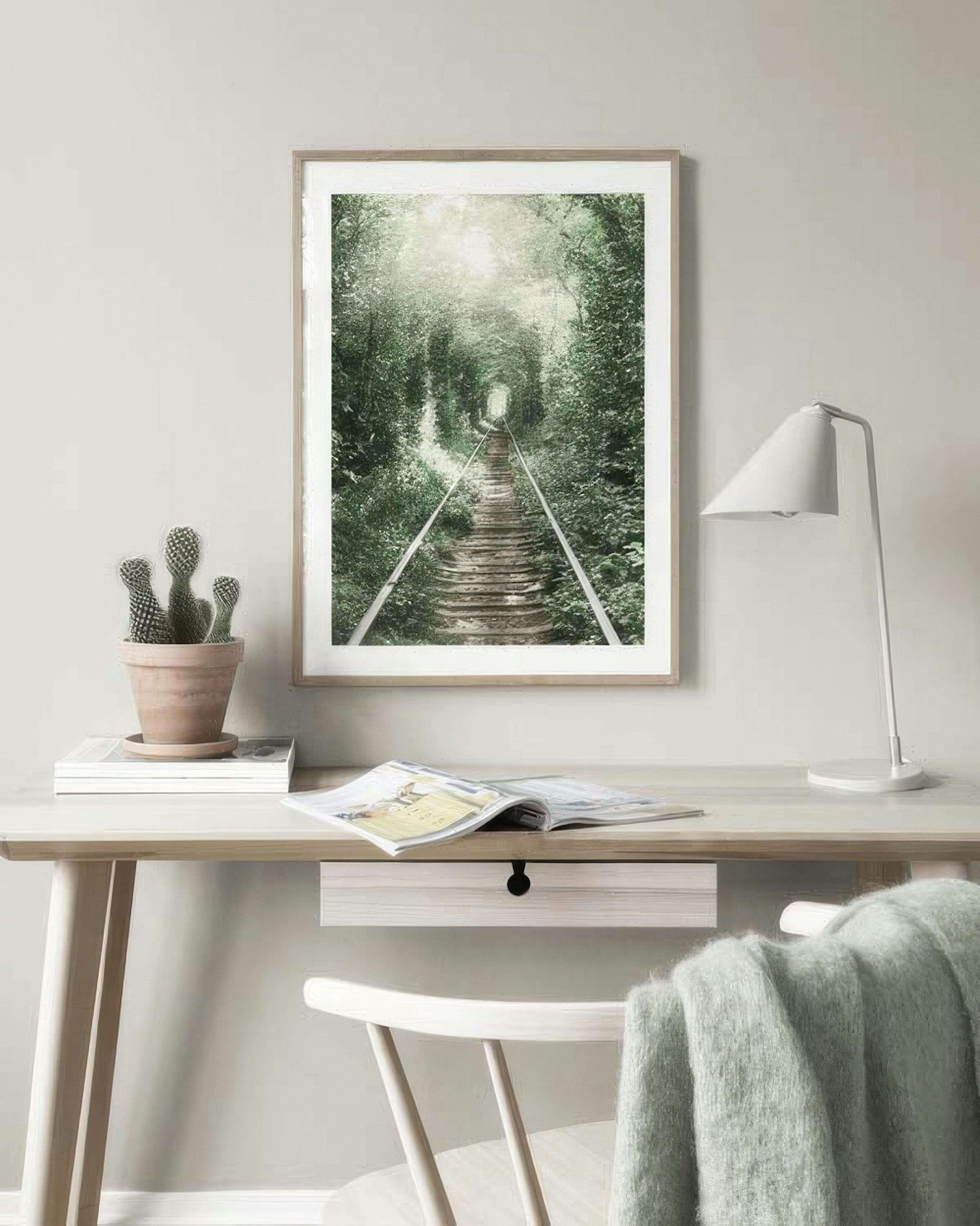 Forest Tunnel Affiche