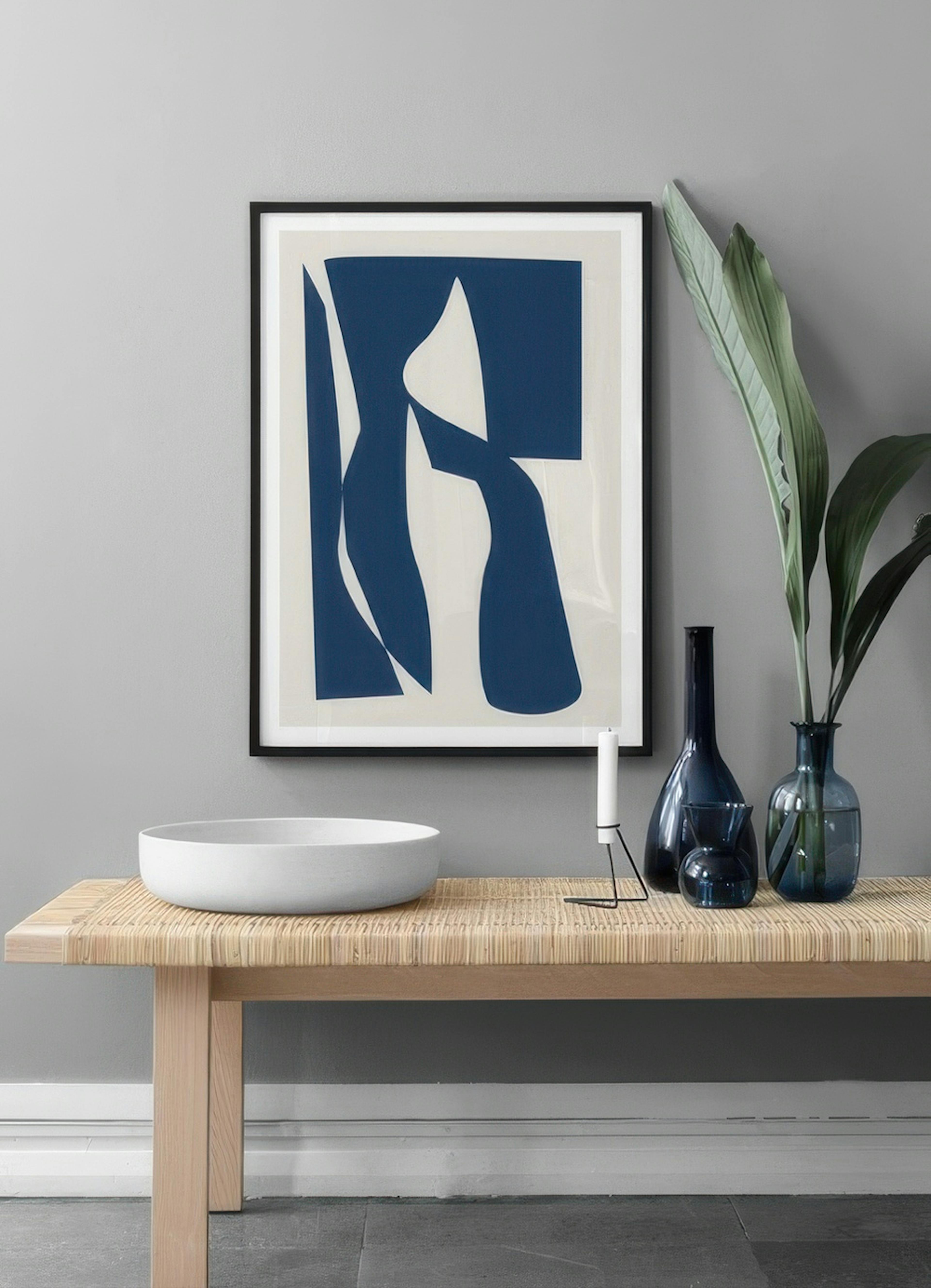 Geometric Face No1 Print