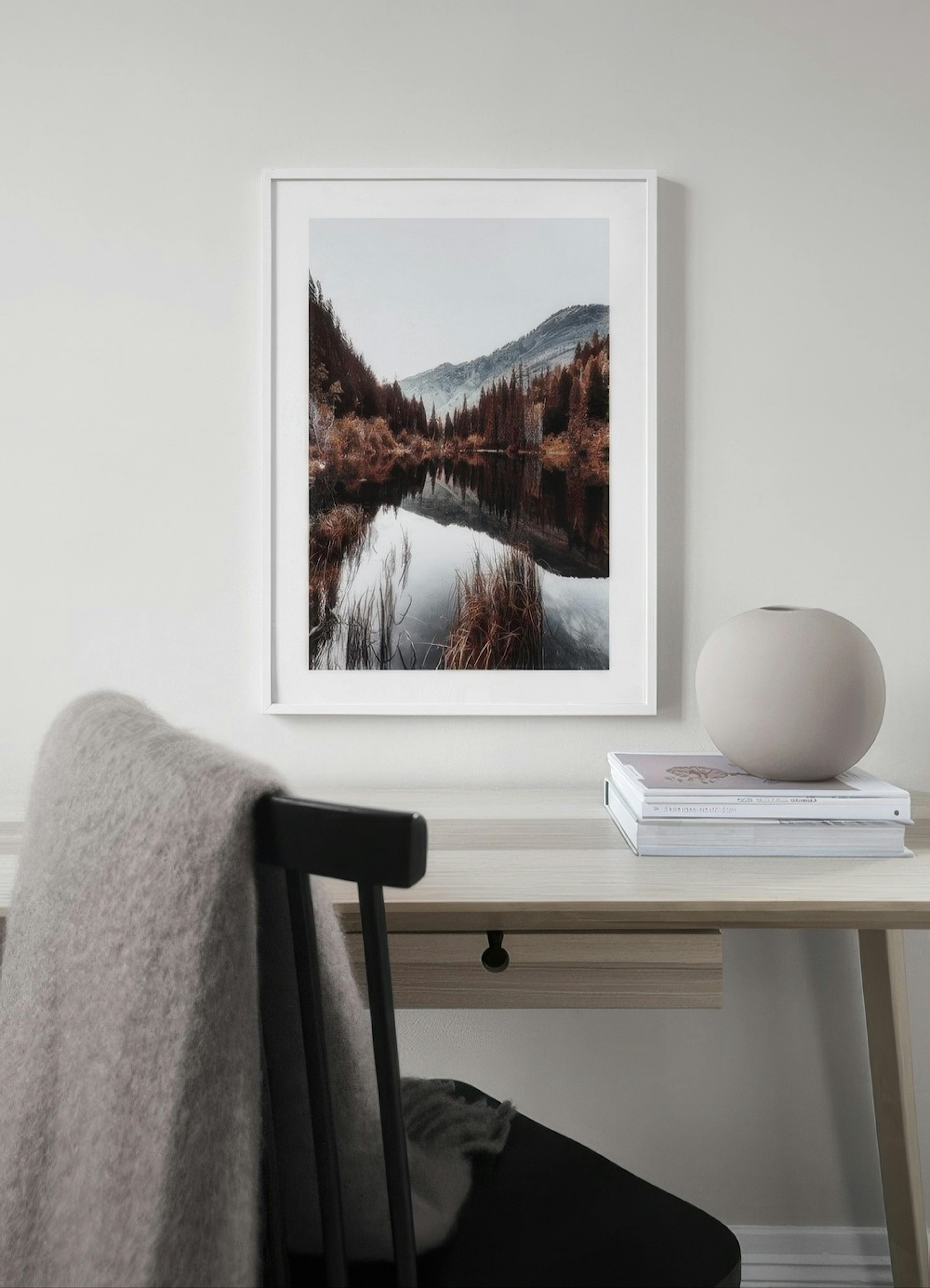 Autumn Lake Affiche