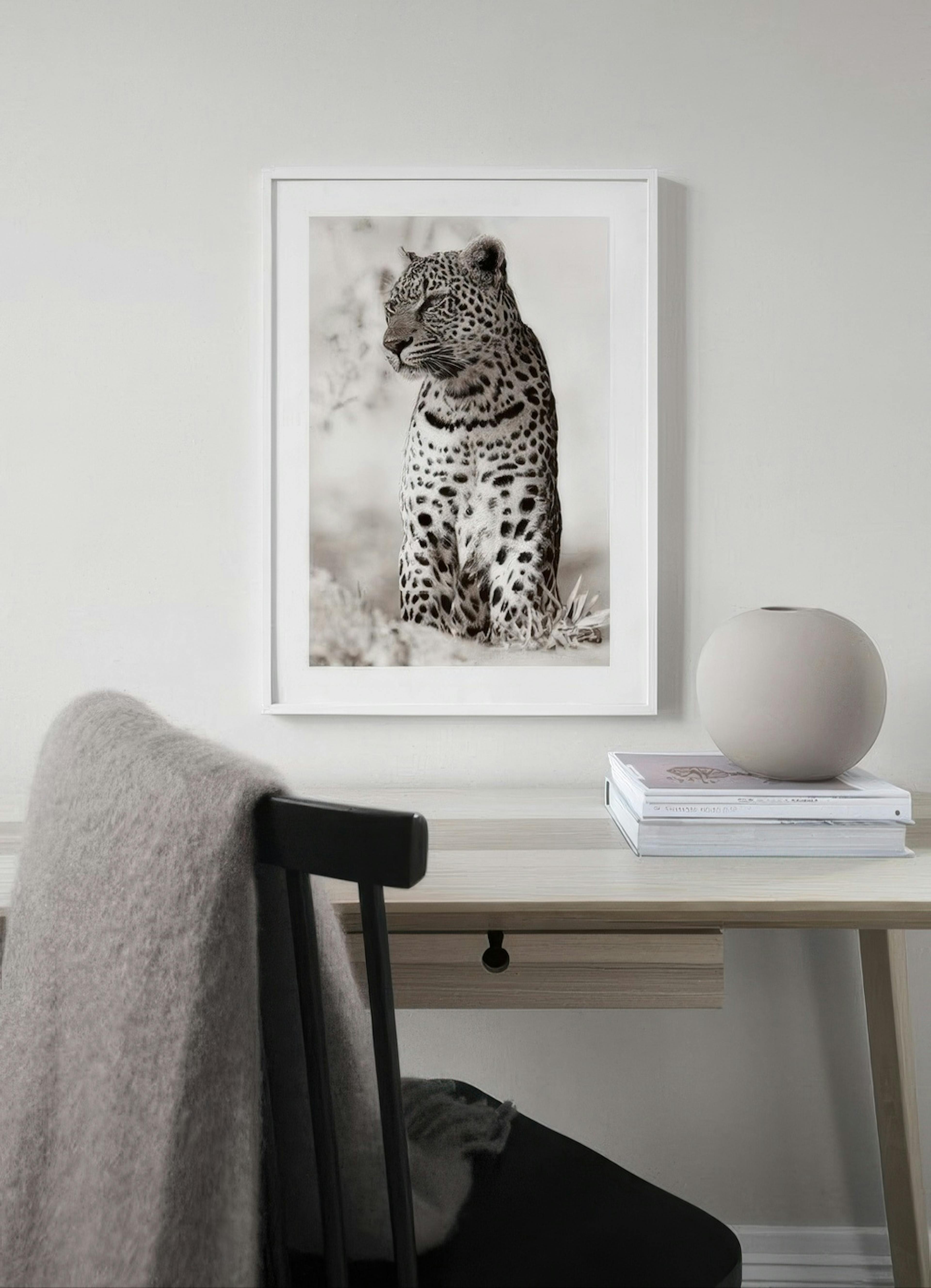 Leopard in the Wild Print