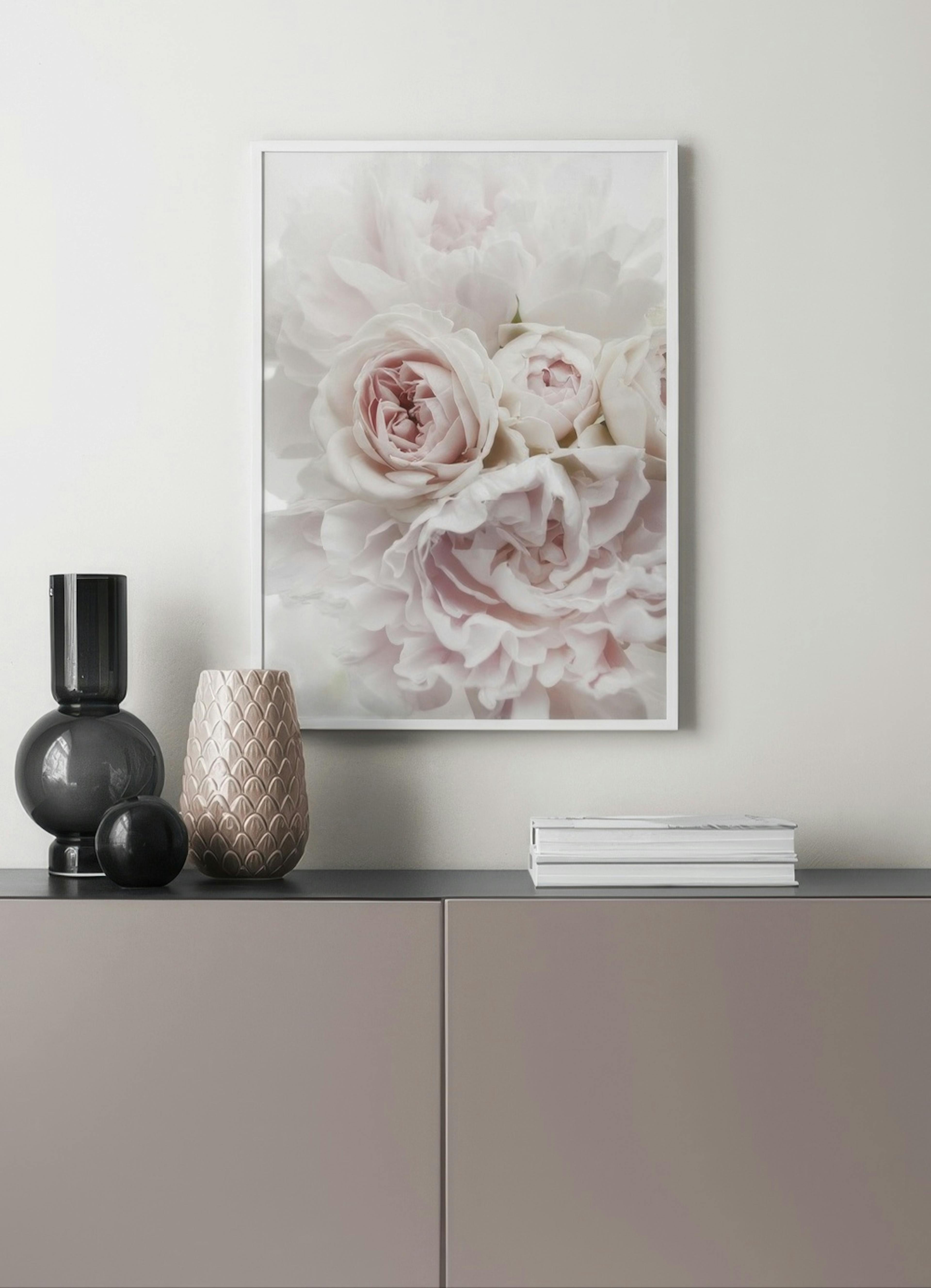 Peonies and Roses Print