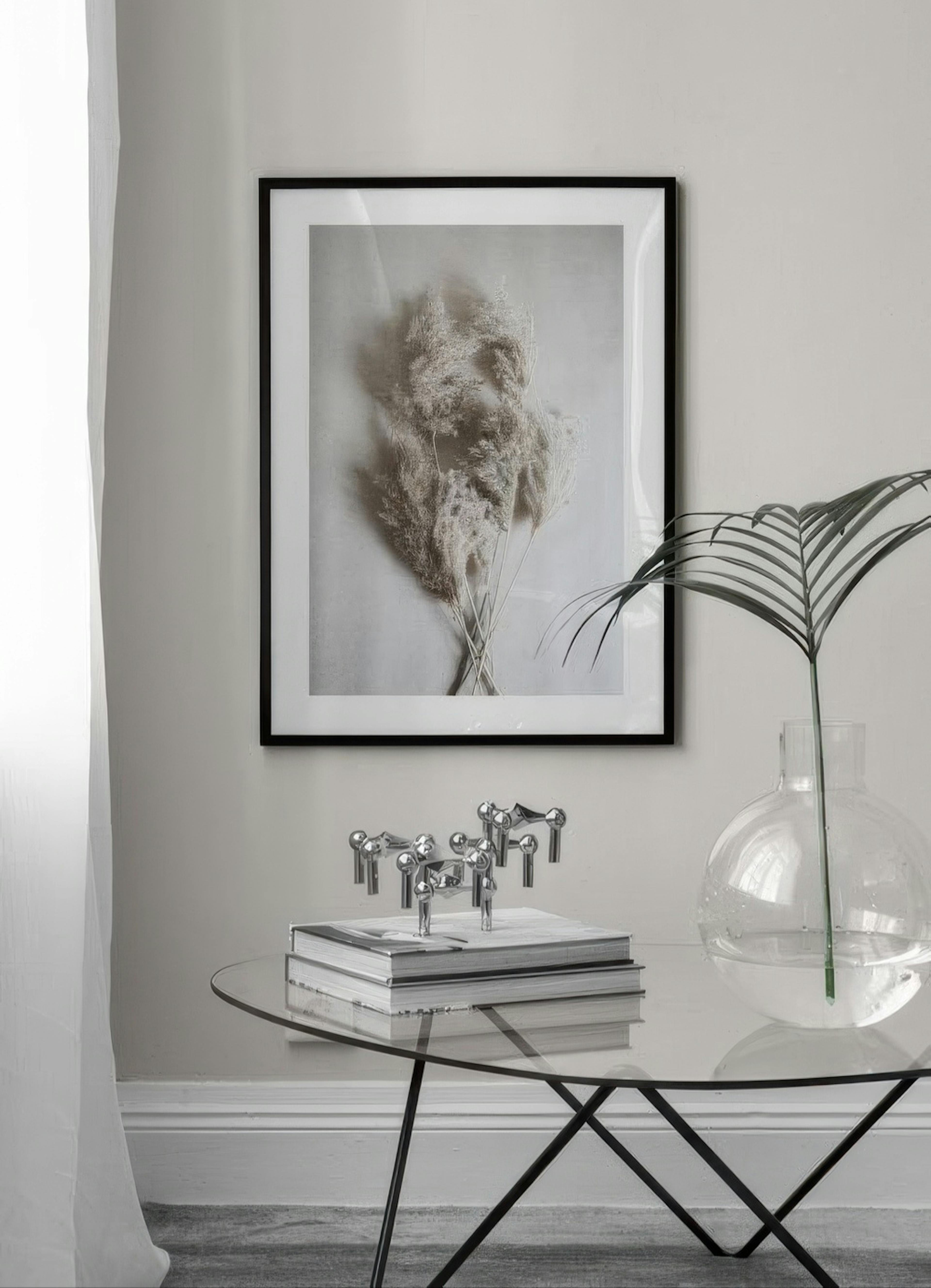 Bouquet of Autumn Reeds Poster