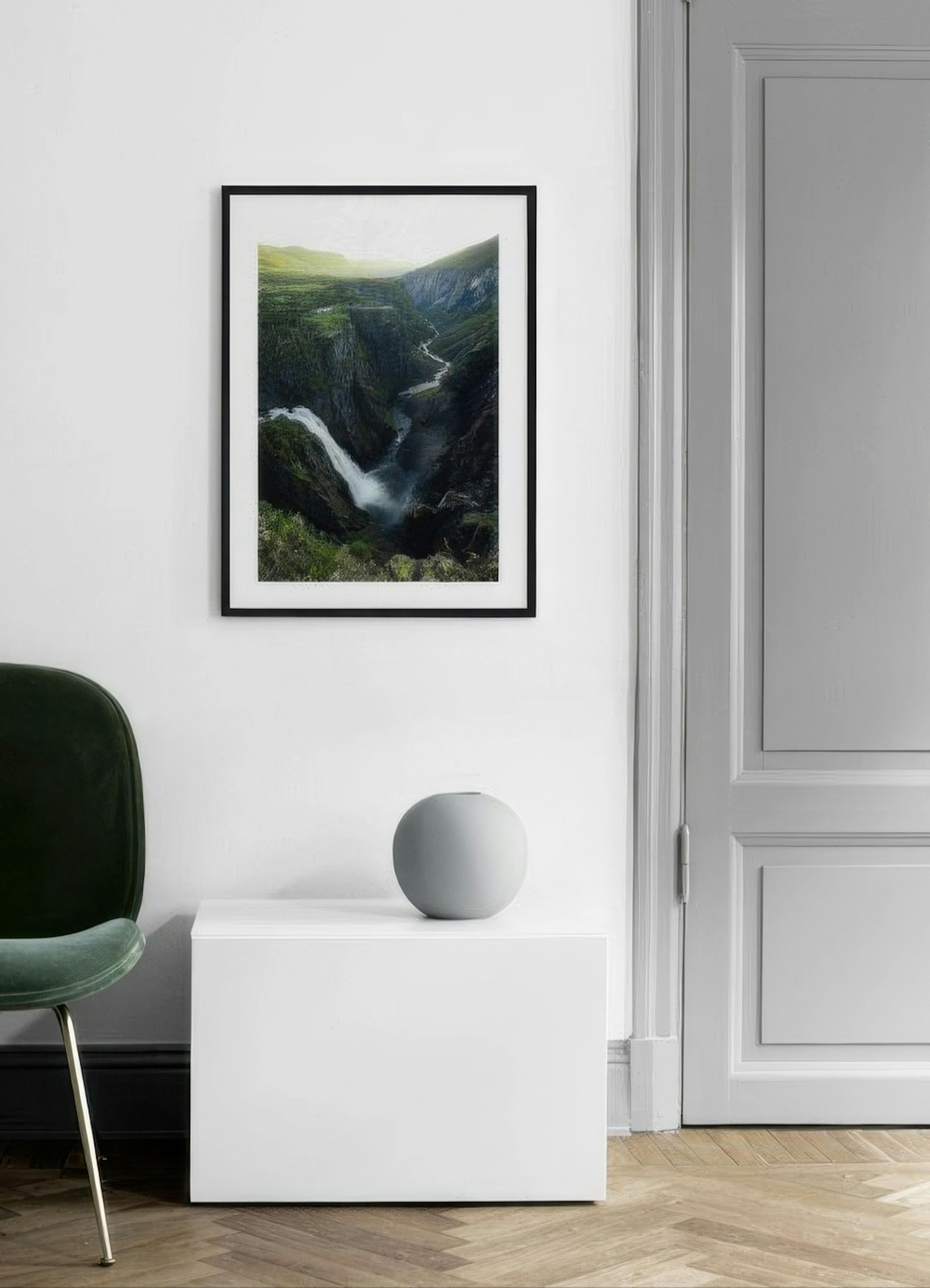 Vøringfossen Waterfall Affiche