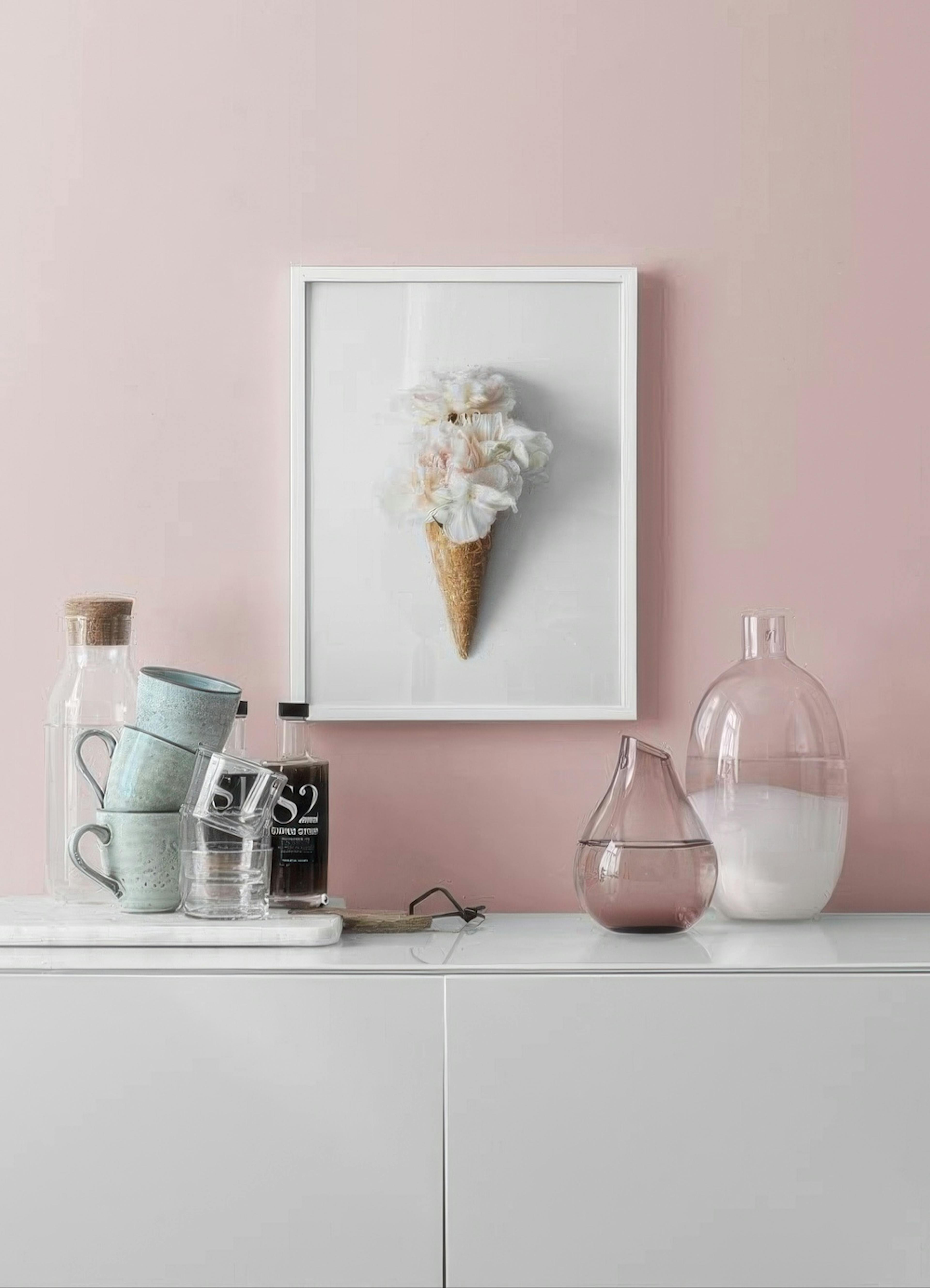 Flower Cone Poster