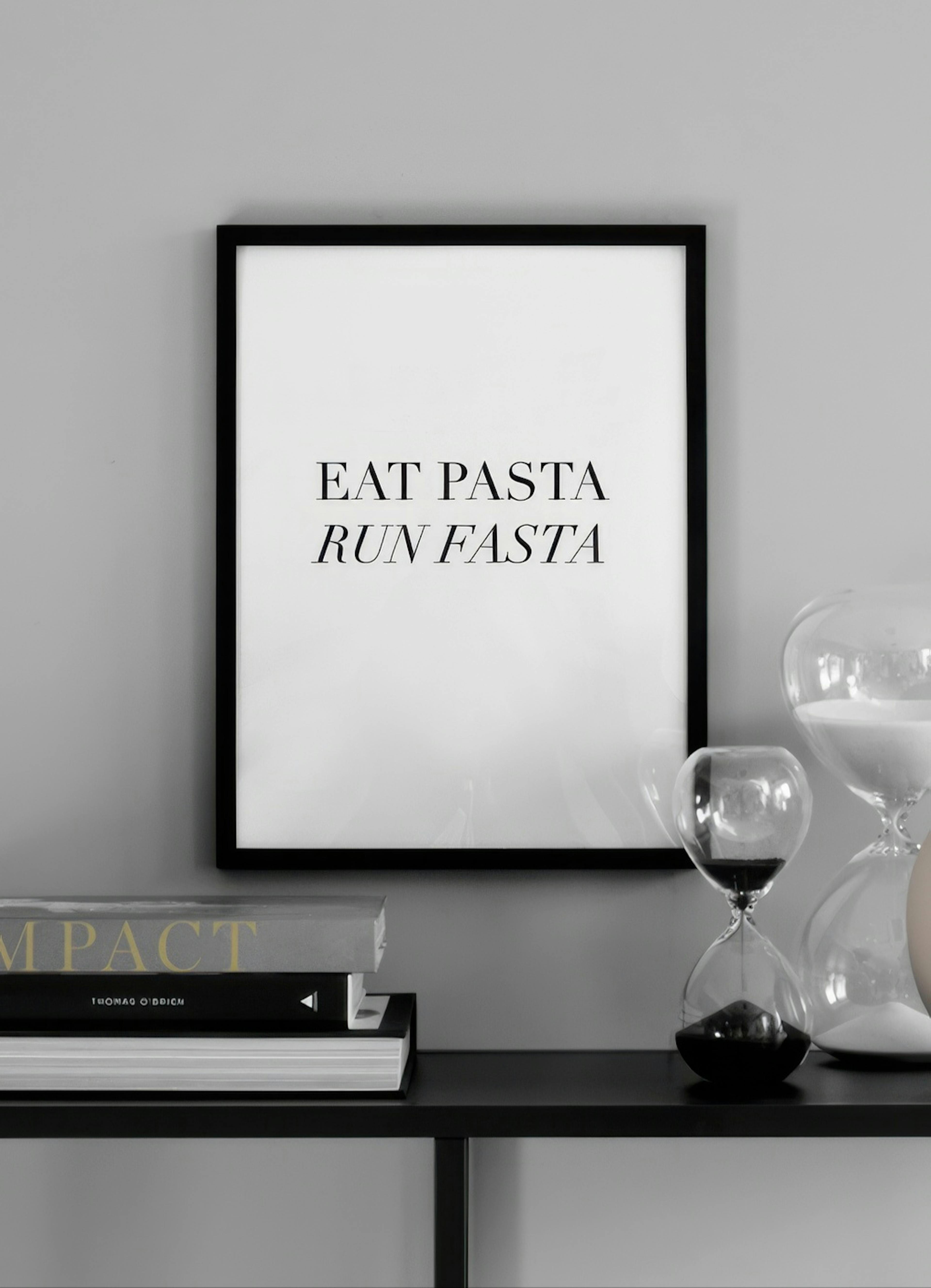 Eat Pasta Poster