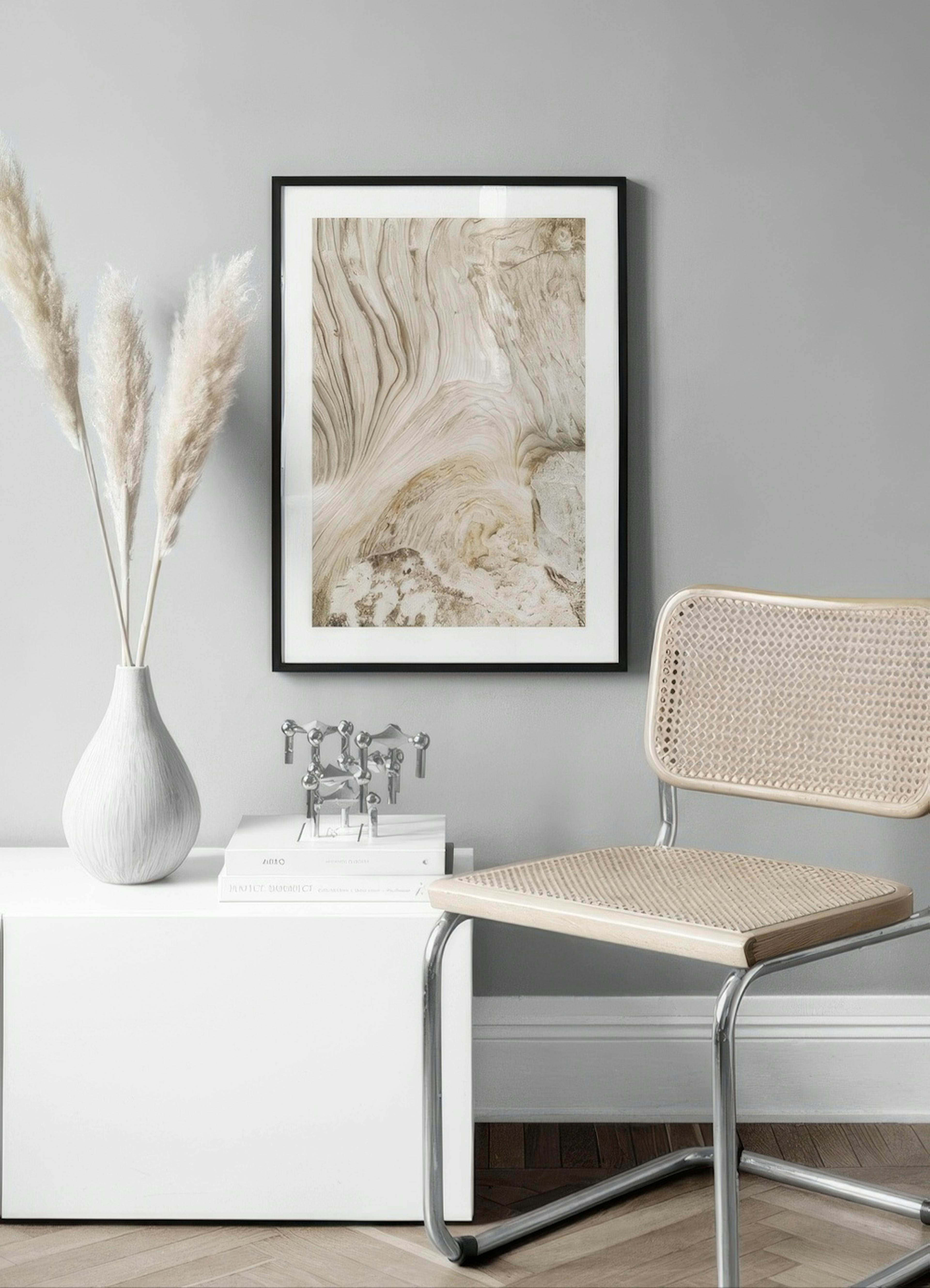 Abstract Cliffs Plakat